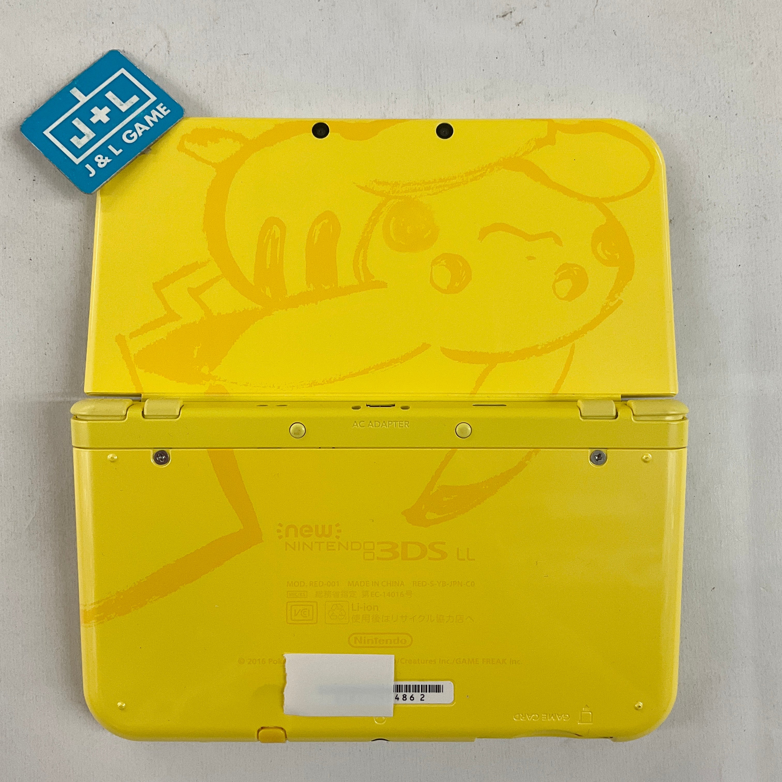 New Nintendo 3DS XL Console (Pikachu Yellow Edition) - Nintendo 3DS [Pre-Owned] Consoles Nintendo
