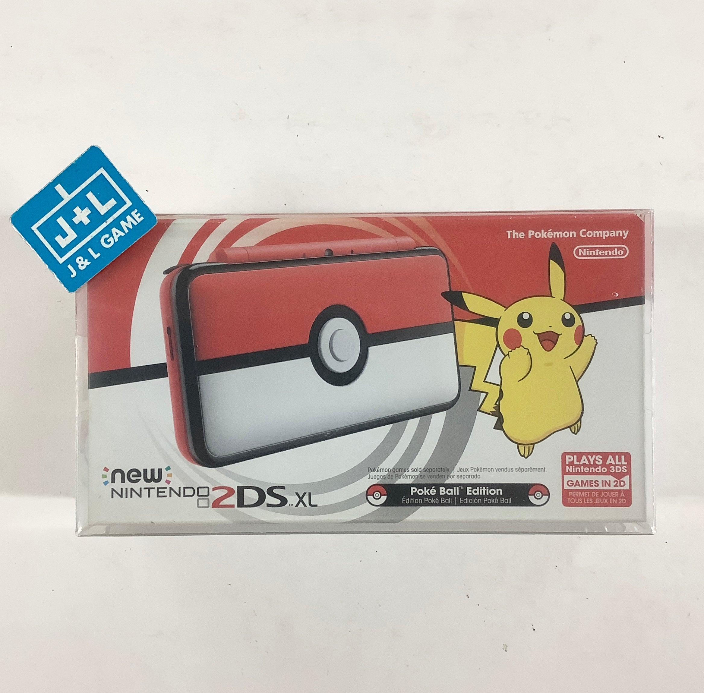 New Nintendo 2DS XL Console (Poke Ball Edition) - Nintendo 3DS Consoles Nintendo