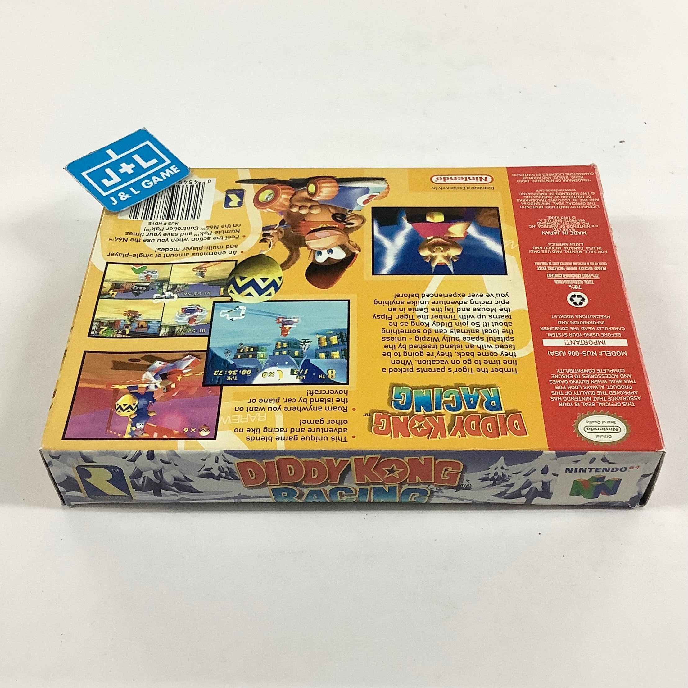 Diddy Kong Racing - (N64) Nintendo 64 [Pre-Owned] Video Games Rare Ltd.