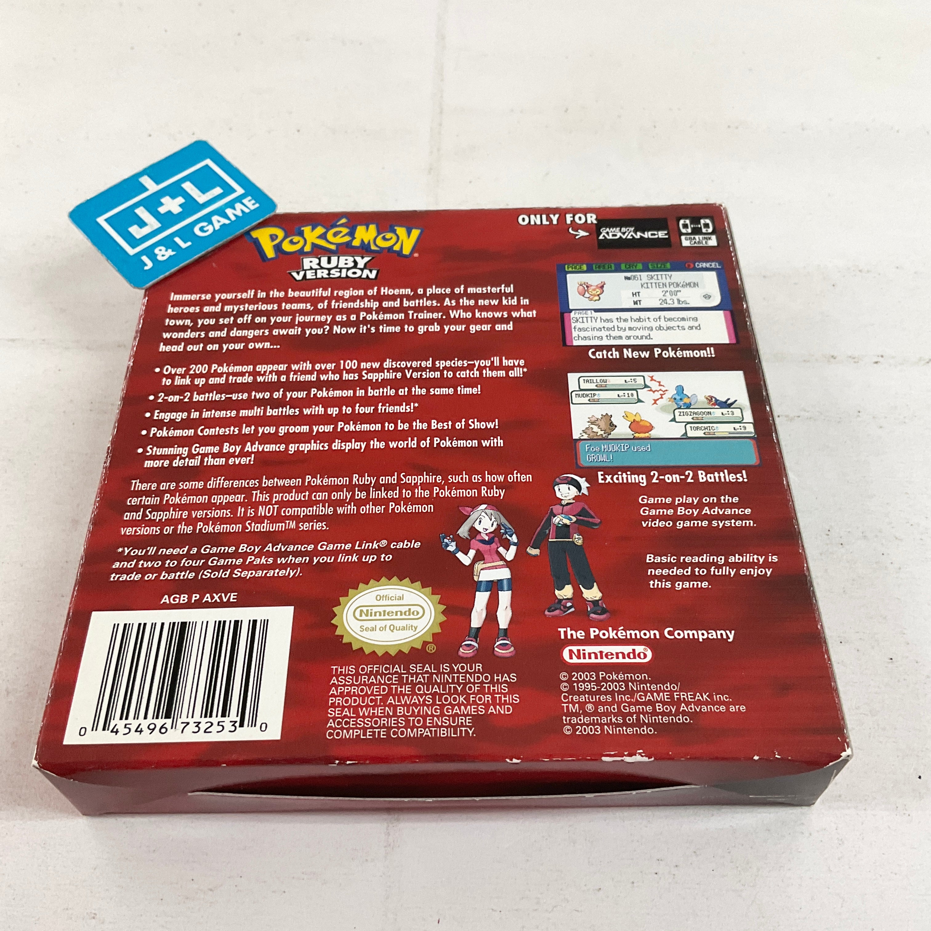 Pokemon Ruby Version - (GBA) Game Boy Advance [Pre-Owned] Video Games Nintendo