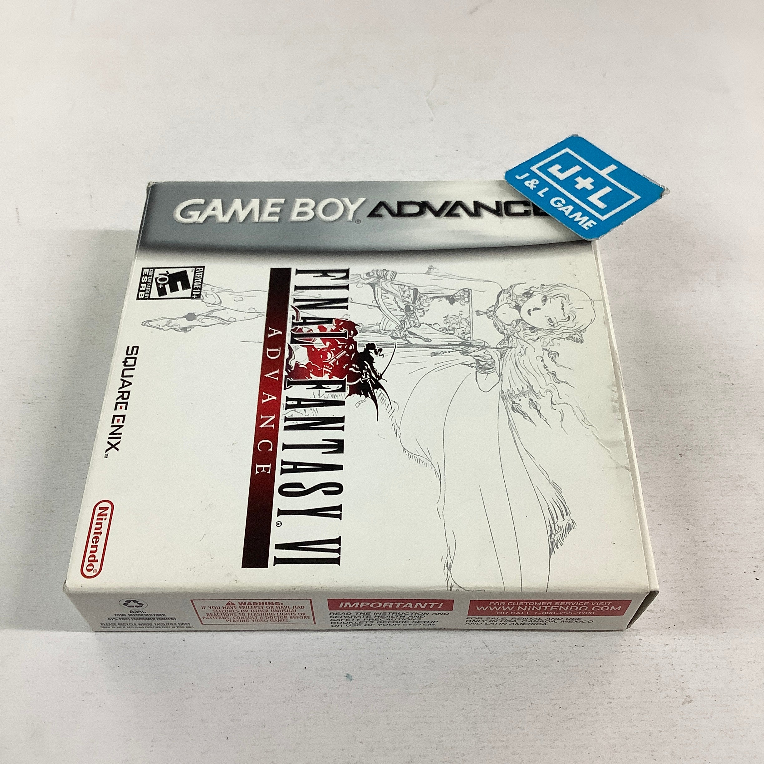 Final Fantasy VI Advance - (GBA) Game Boy Advance [Pre-Owned] Video Games Nintendo
