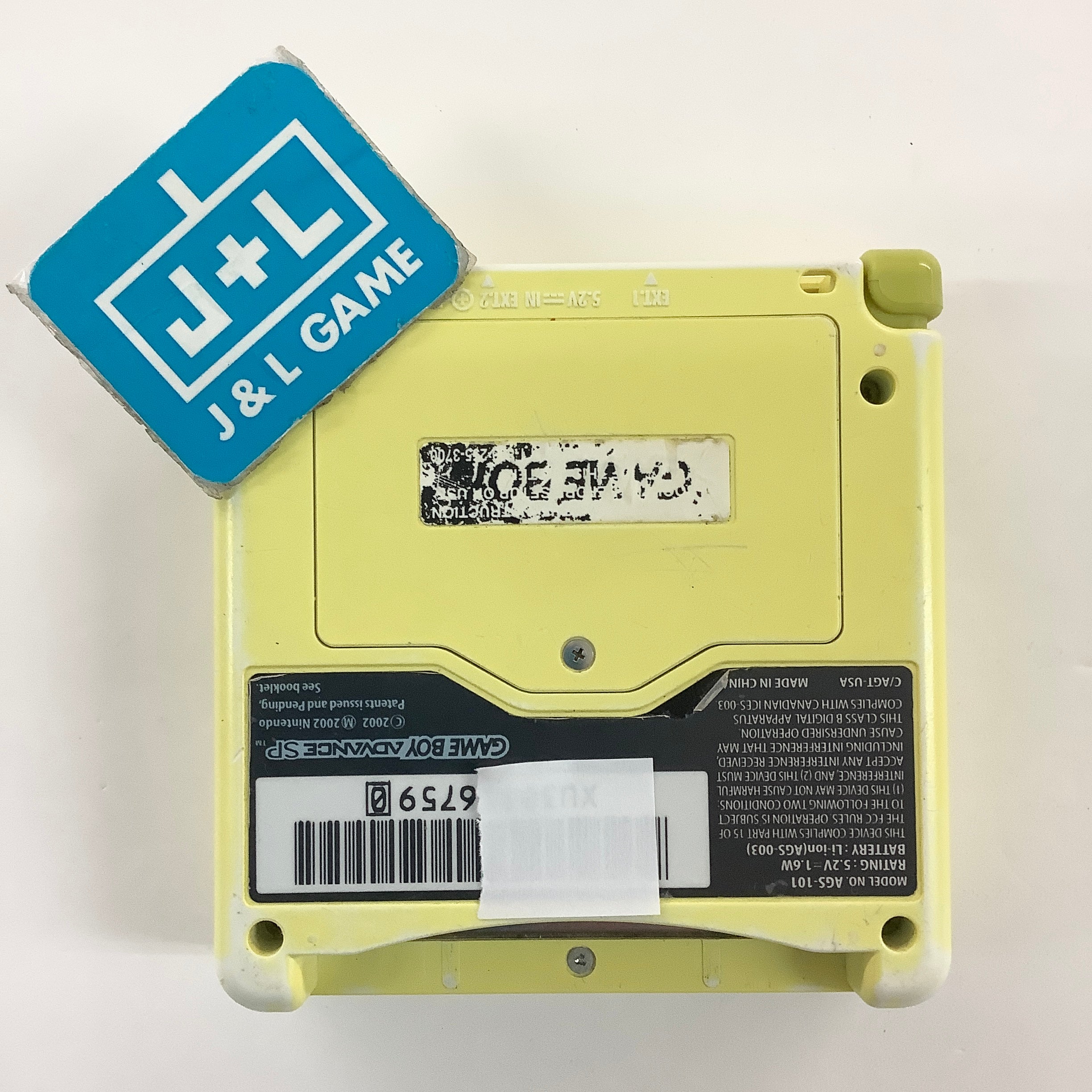 Nintendo Game Boy Advance SP Console AGS - 101 (SpongeBob SquarePants) - (GBA) Game Boy Advance SP [Pre-Owned]