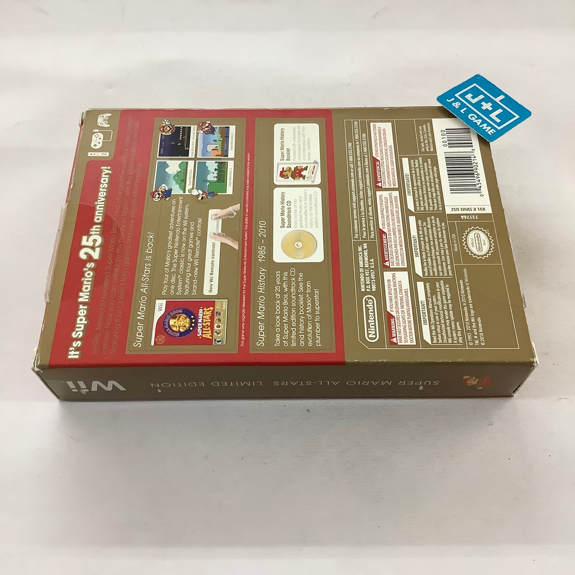 Super Mario All-Stars (Limited Edition) - Nintendo Wii [Pre-Owned] Video Games Nintendo
