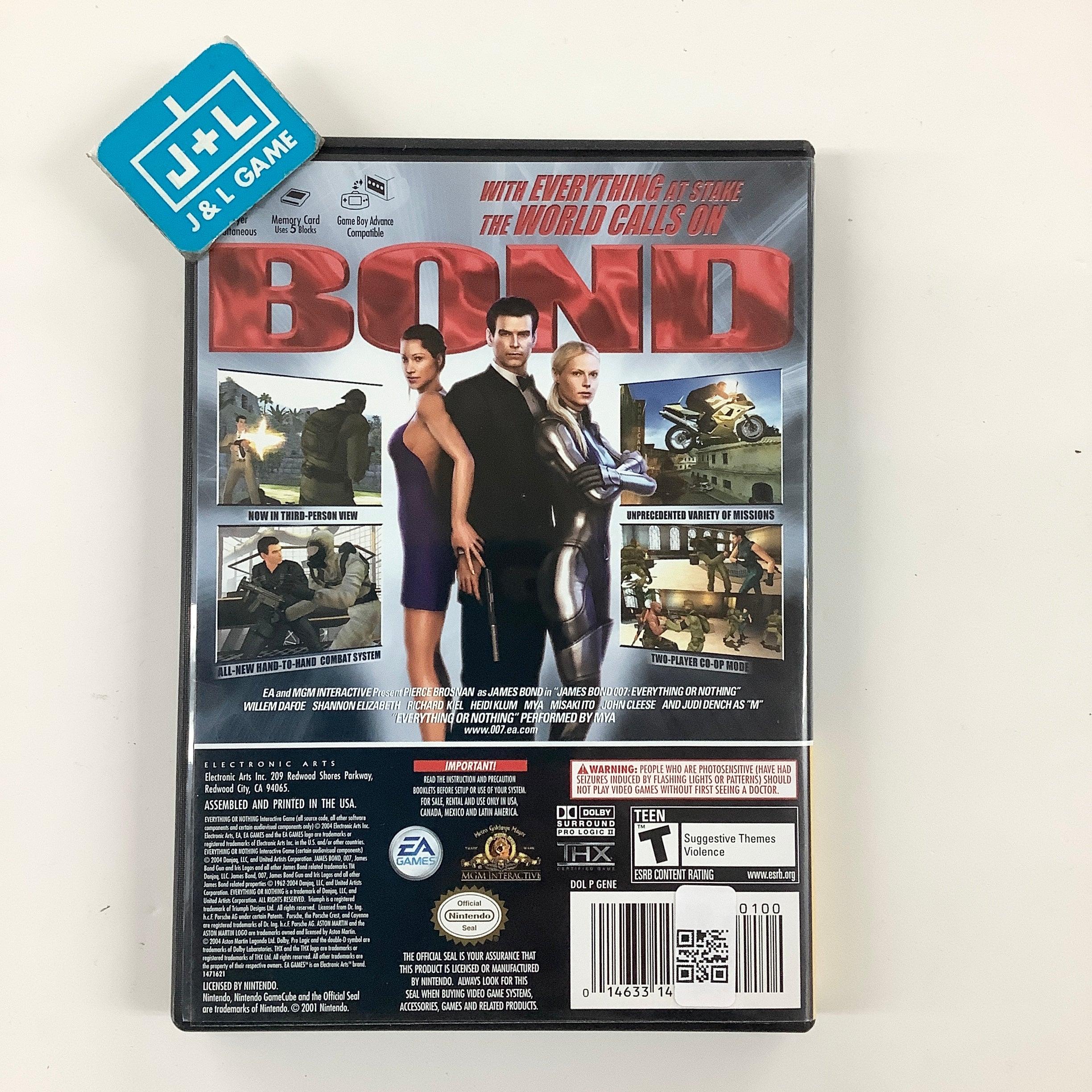 James Bond 007: Everything or Nothing (Player's Choice) - (GC) GameCube [Pre-Owned] Video Games EA Games