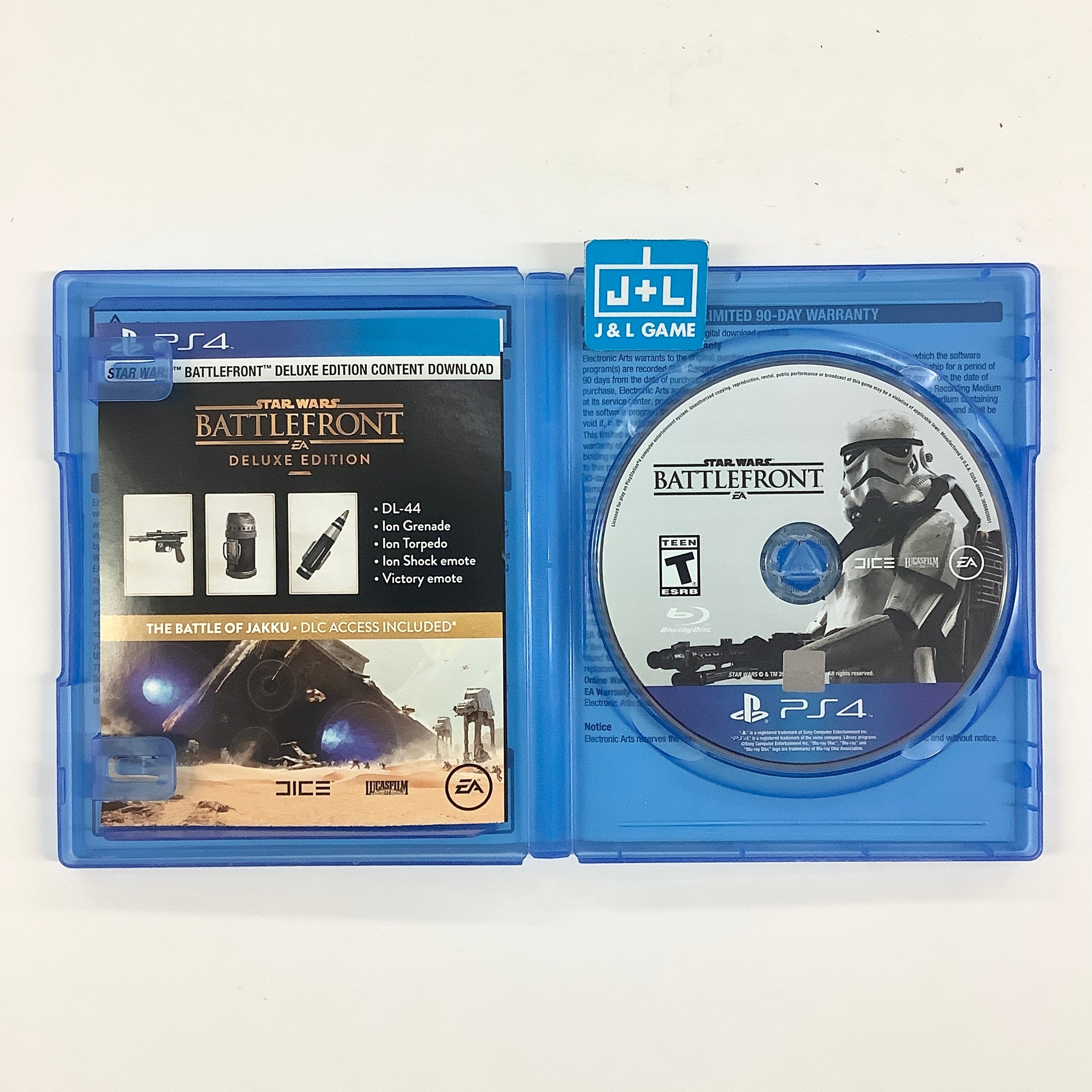 Star Wars Battlefront (Deluxe Edition) - (PS4) PlayStation 4 [Pre-Owned] Video Games Electronic Arts