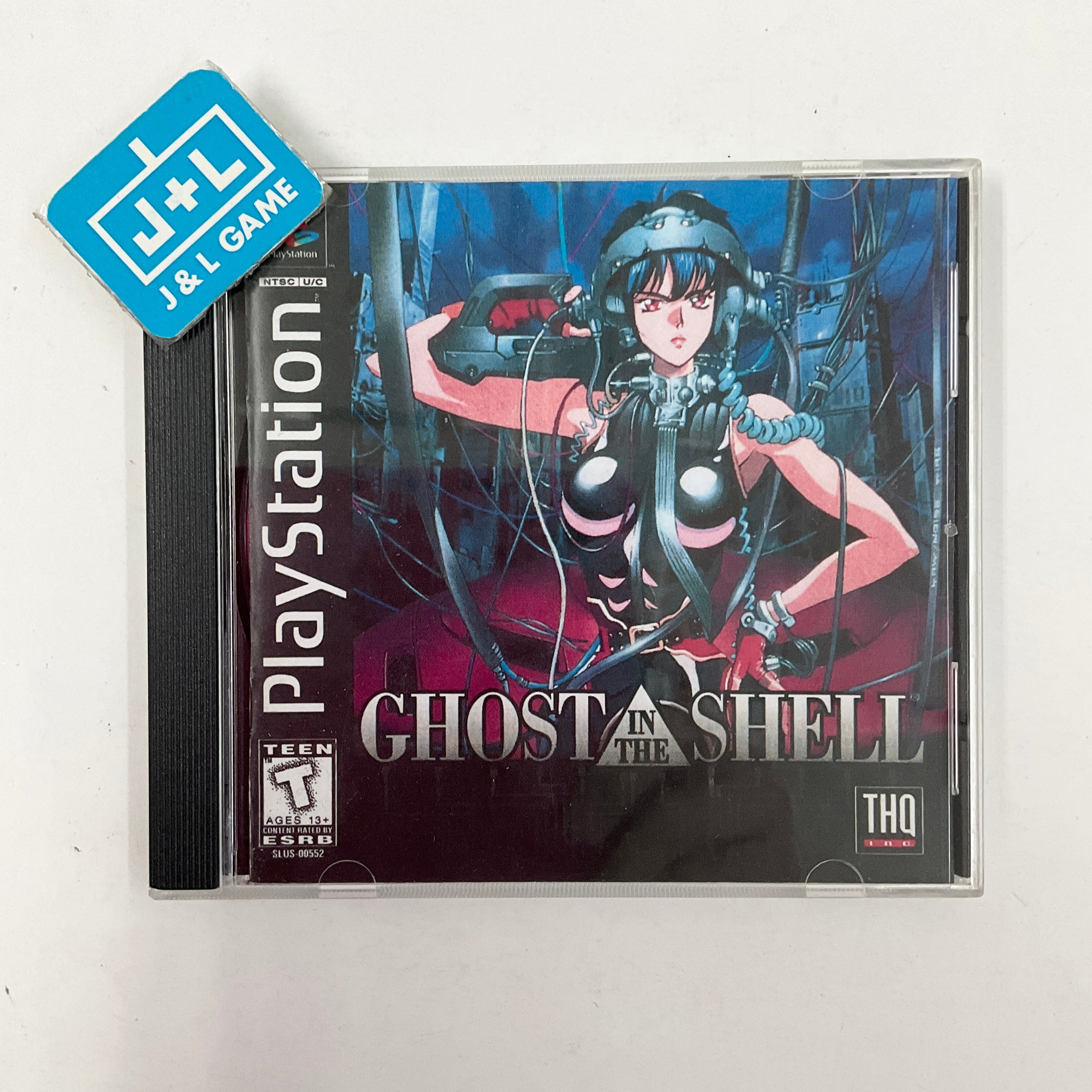 Ghost in the Shell - (PS1) PlayStation 1 [Pre-Owned] Video Games THQ
