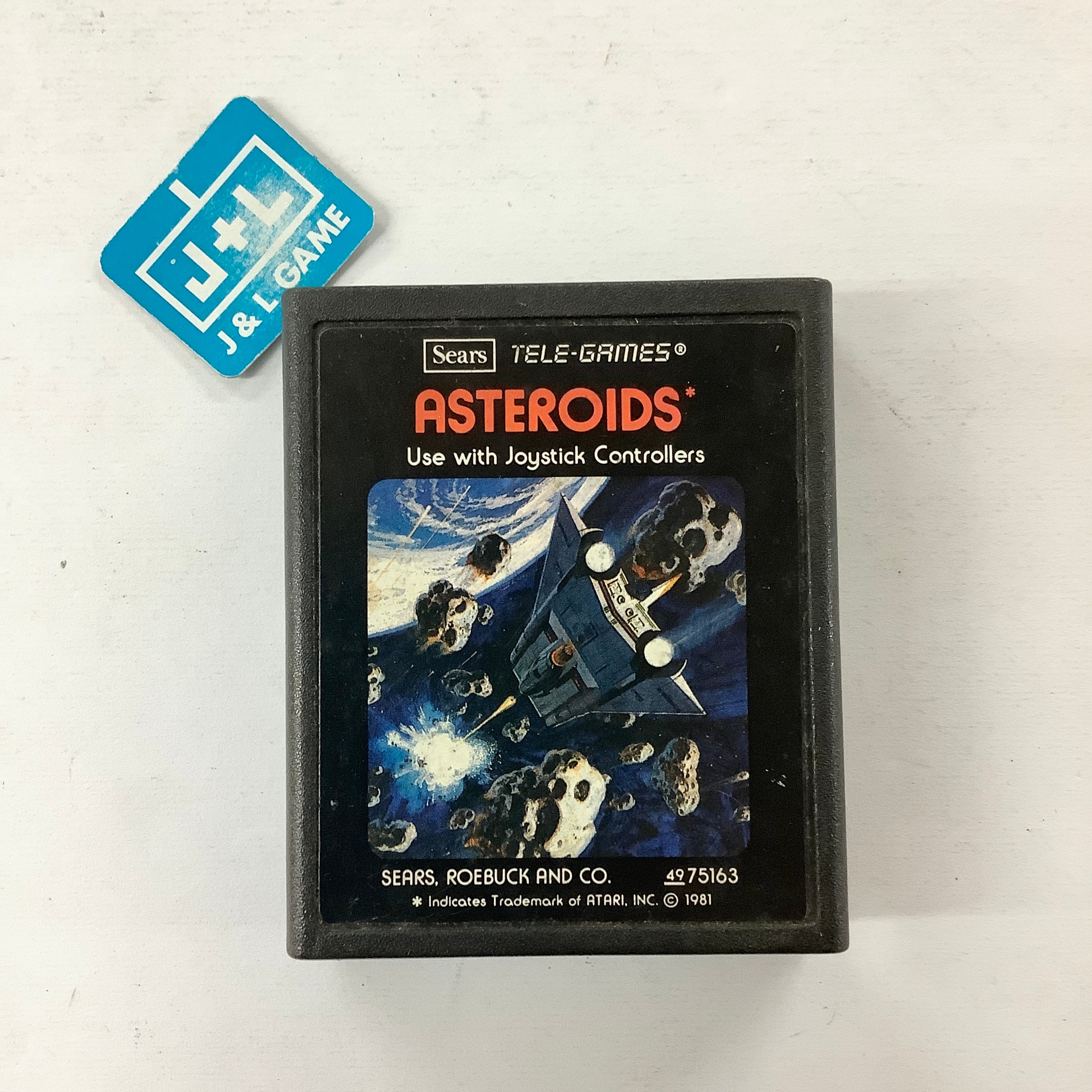 Asteroids (Sears Tele-Games) - Atari 2600 [Pre-Owned] Video Games Atari Inc.   