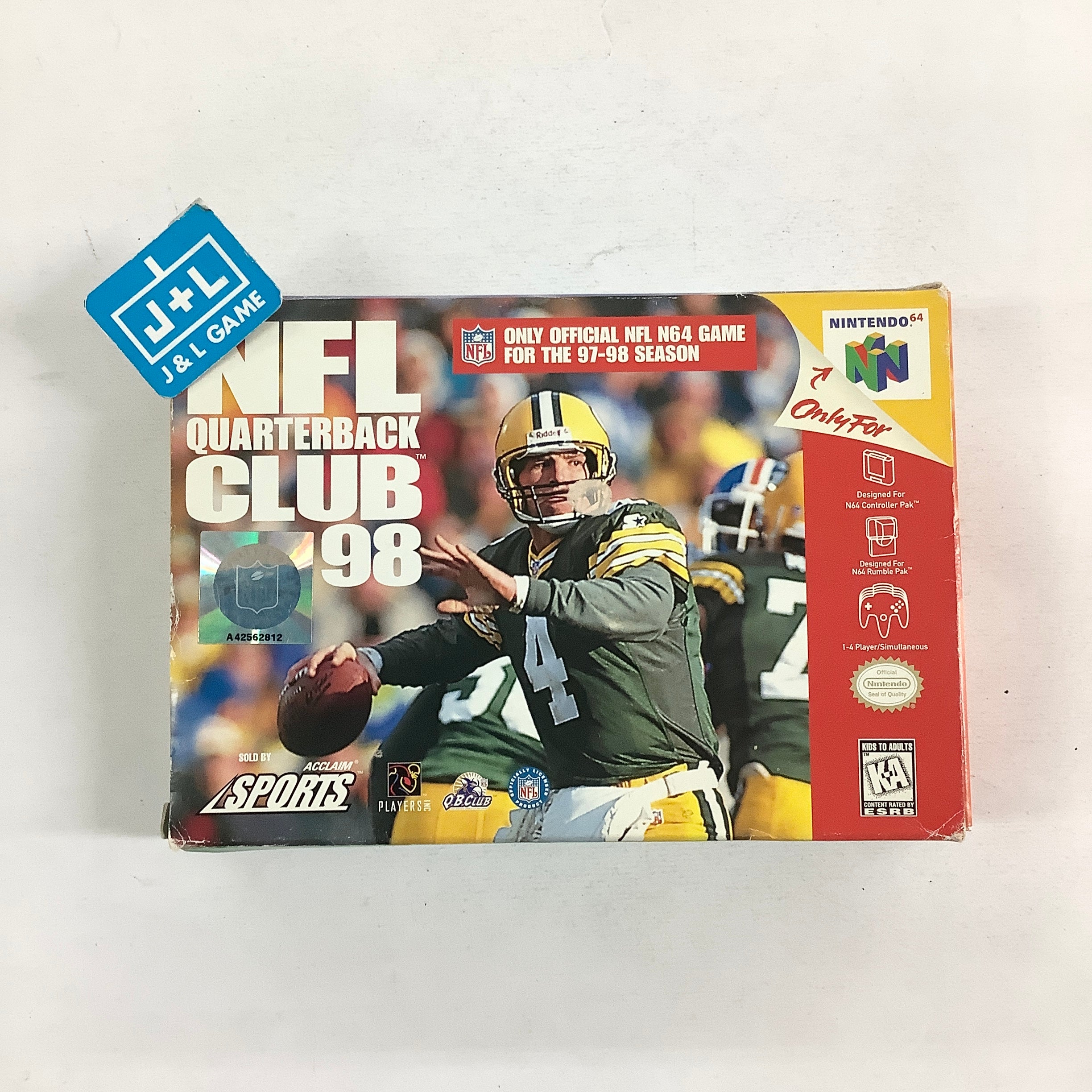 NFL Quarterback Club 98 - (N64) Nintendo 64 [Pre-Owned] Video Games Acclaim