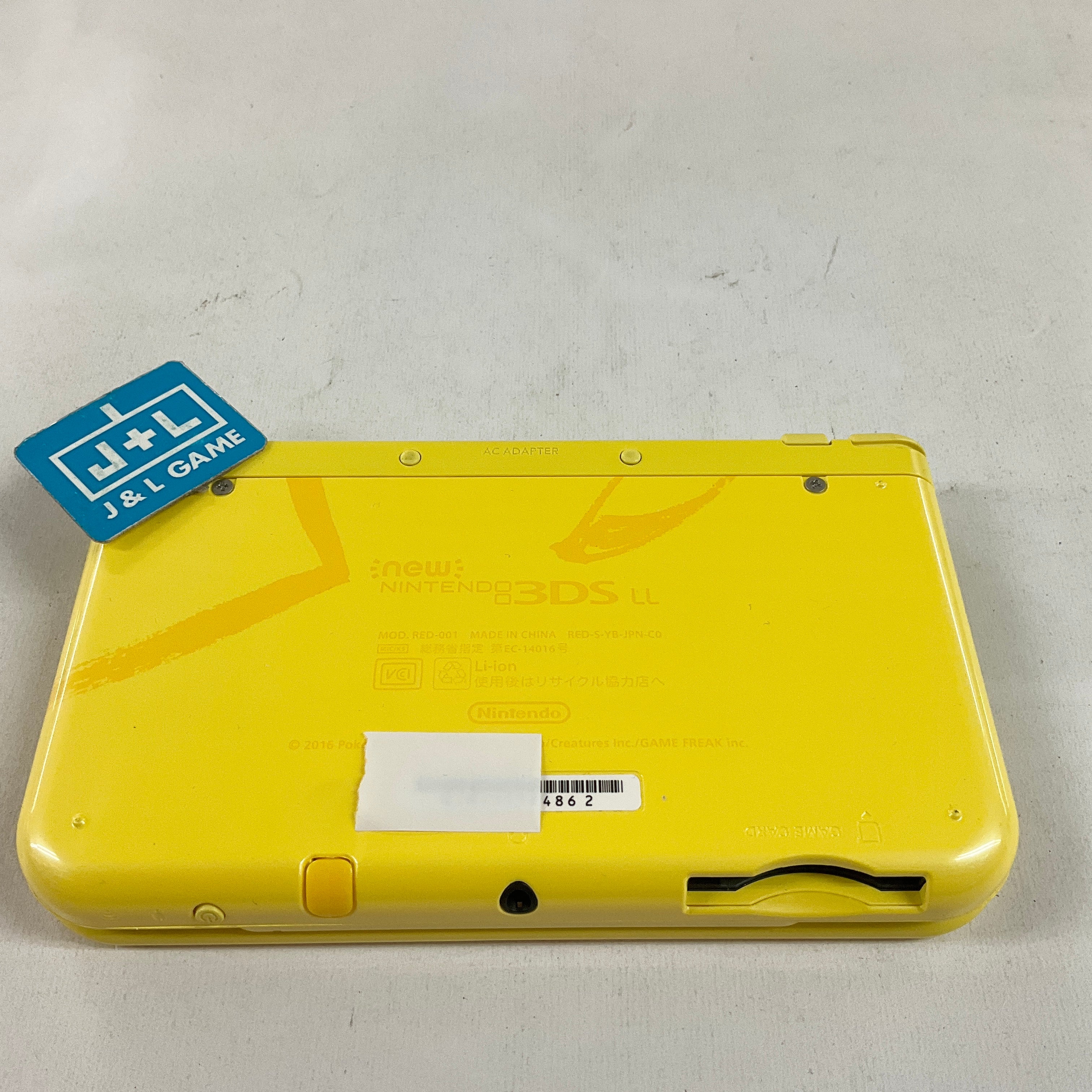 New Nintendo 3DS XL Console (Pikachu Yellow Edition) - Nintendo 3DS [Pre-Owned] Consoles Nintendo