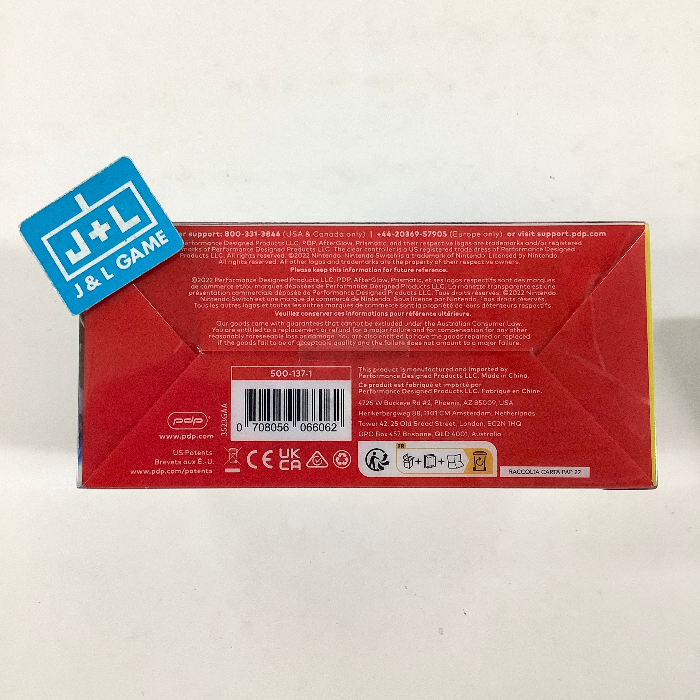 PDP Nintendo Switch Afterglow Wireless Deluxe Controller - (NSW) Nintendo Switch Accessories PDP