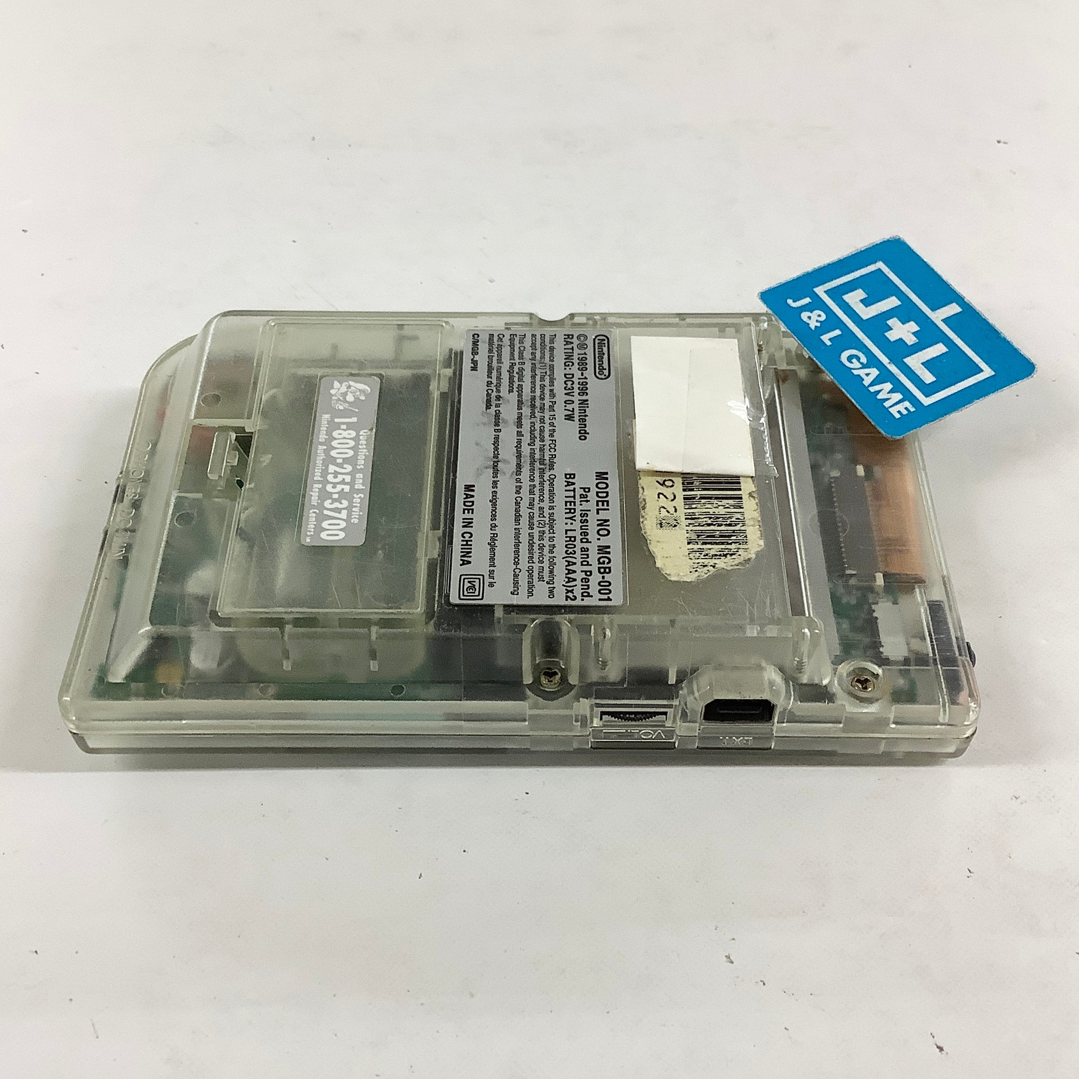 Nintendo Game Boy Pocket (Clear with Backlight) - (GBP) Game Boy Pocket [Pre-Owned] Consoles Nintendo