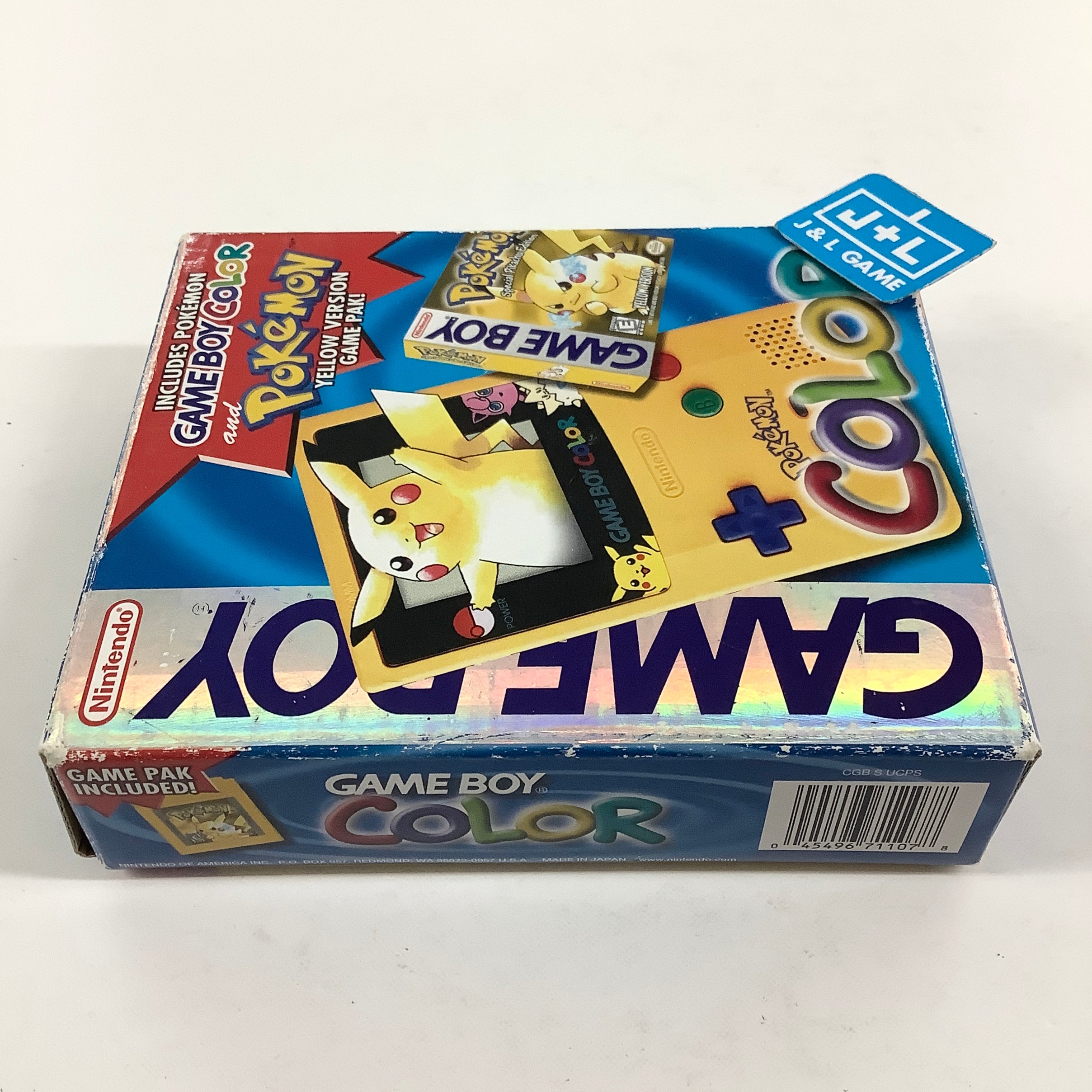 Nintendo Game Boy Color Console (Pokemon Yellow) - (GBC) Game Boy Color [Pre-Owned]