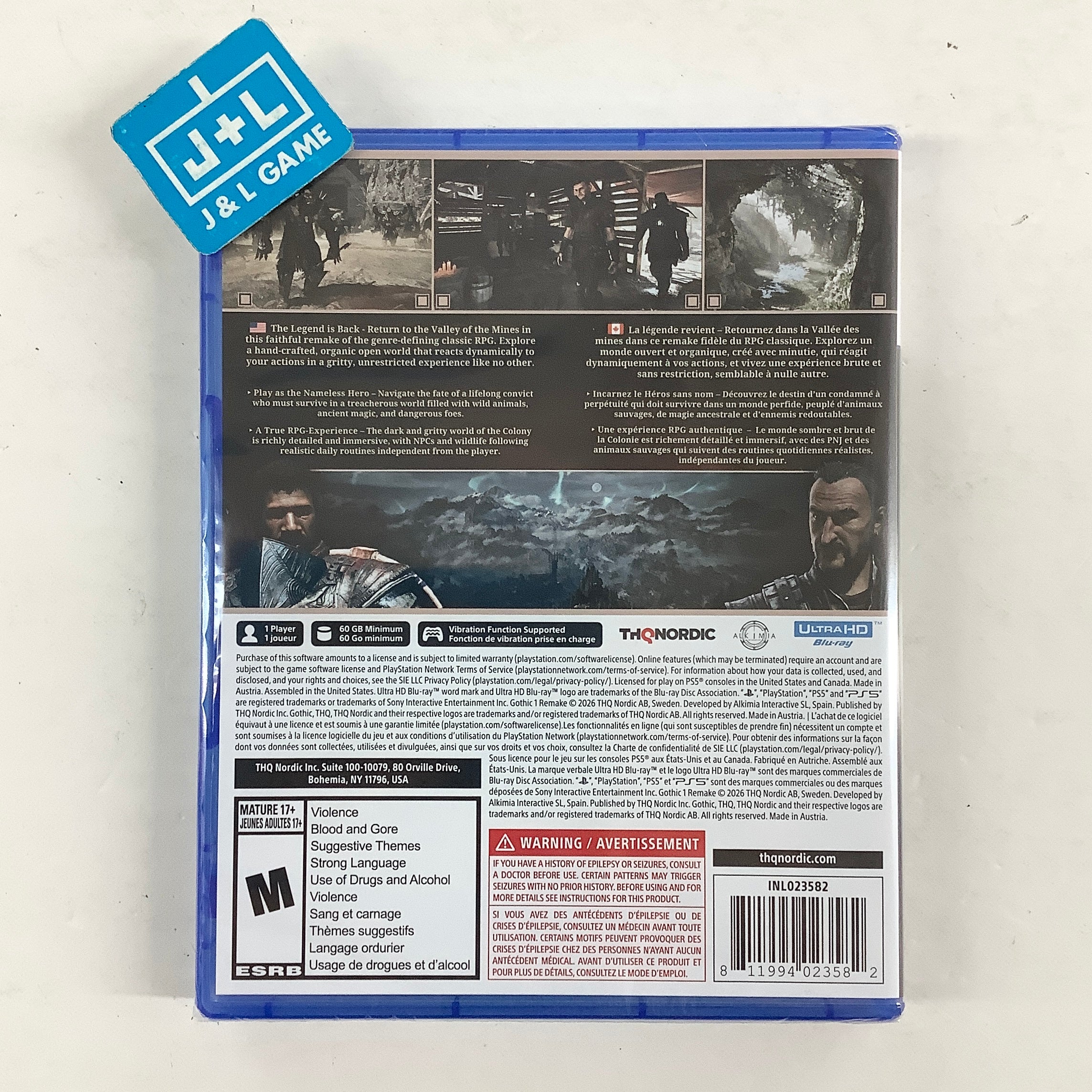 Gothic 1 Remake - (PS5) PlayStation 5 Video Games THQ Nordic