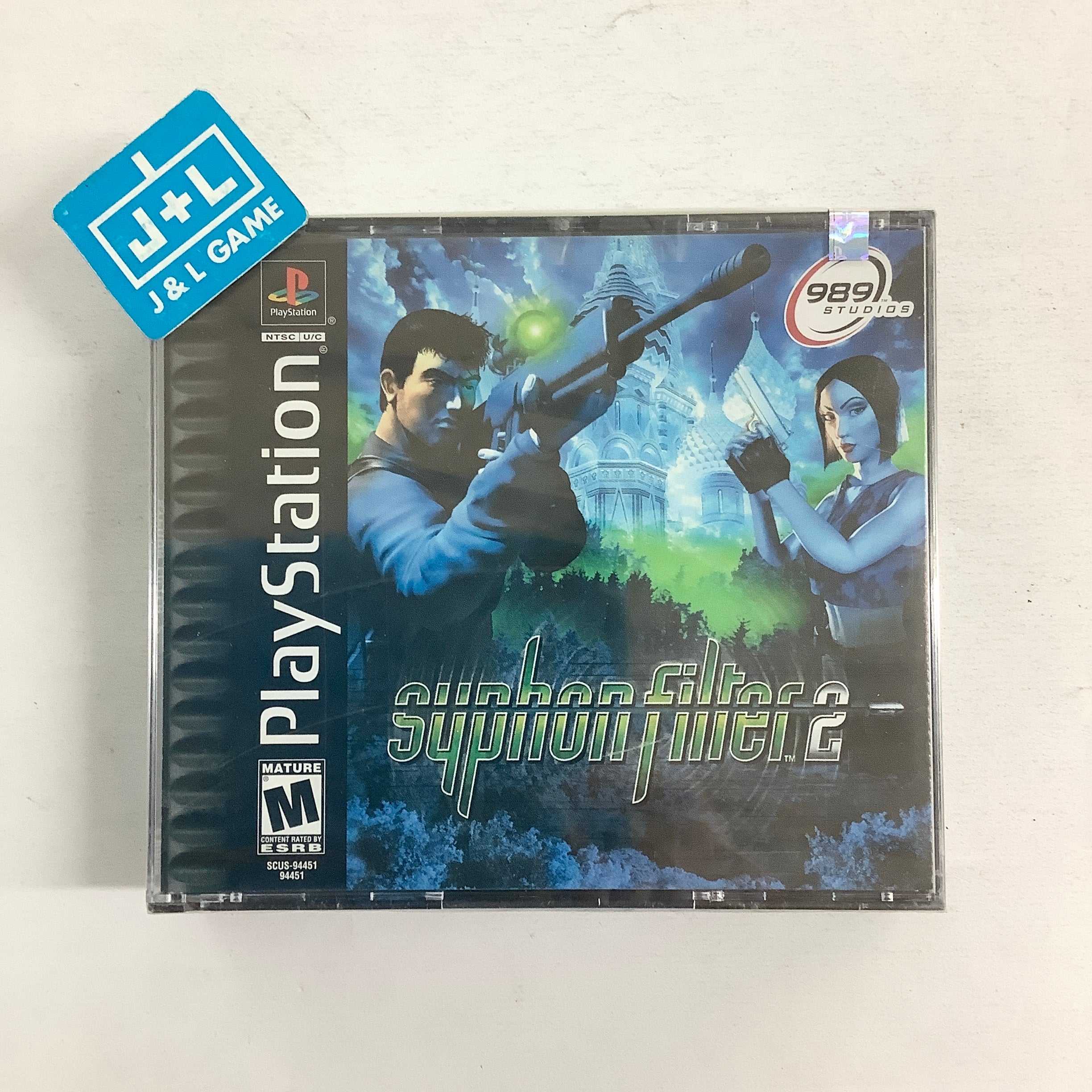 Syphon Filter 2 - (PS1) Playstation 1 Video Games Sony Computer Entertainment