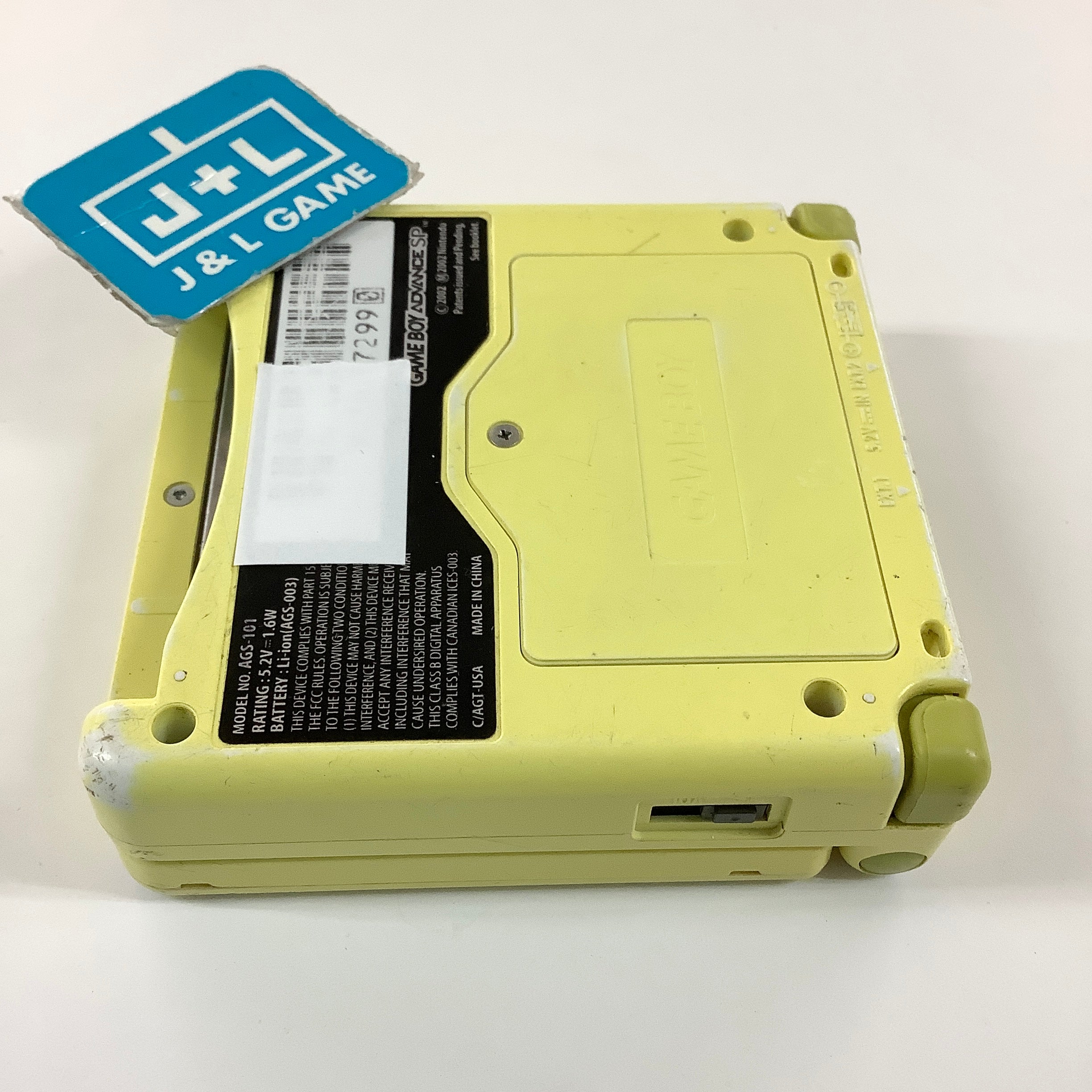 Nintendo Game Boy Advance SP Console AGS - 101 (SpongeBob SquarePants) - (GBA) Game Boy Advance SP [Pre-Owned] Consoles Nintendo