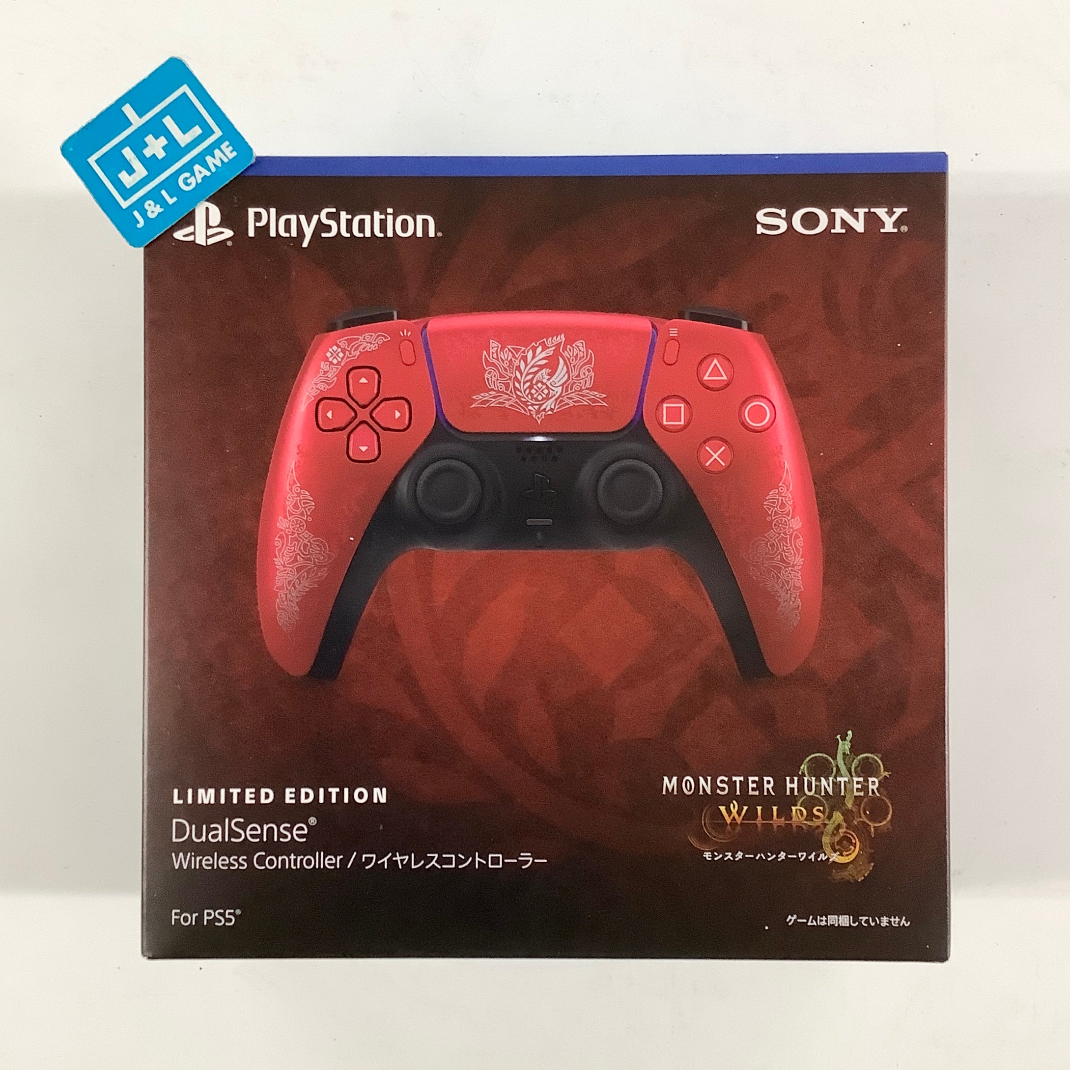 SONY PlayStation 5 DualSense Wireless Controller (Monster Hunter Wilds) - (PS5) PlayStation 5 (Japanese Import) ACCESSORIES ソニー・インタラクティブエンタテインメント