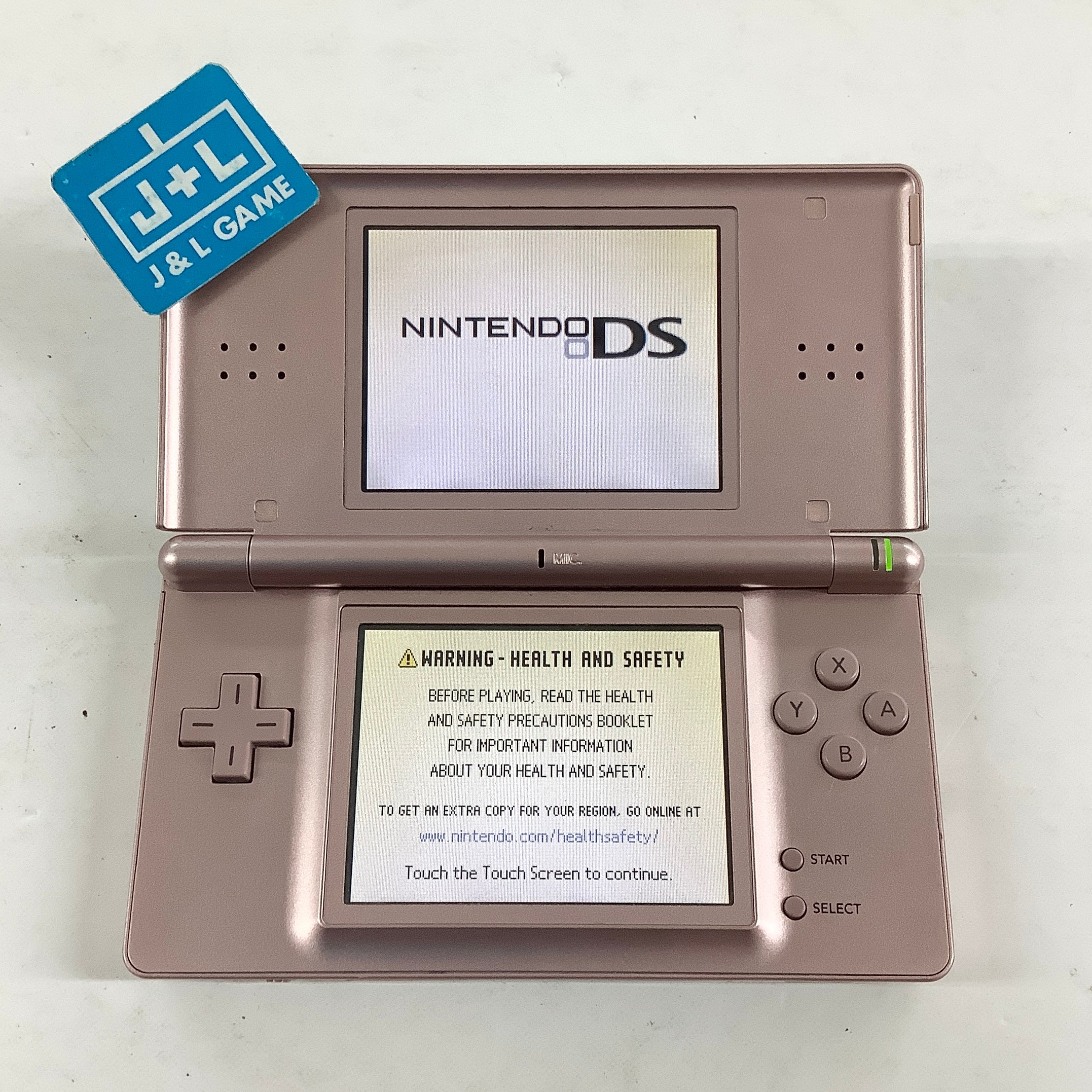 Nintendo DS Lite Console (Metallic Rose) - (NDS) Nintendo DS [Pre-Owned] Consoles Nintendo