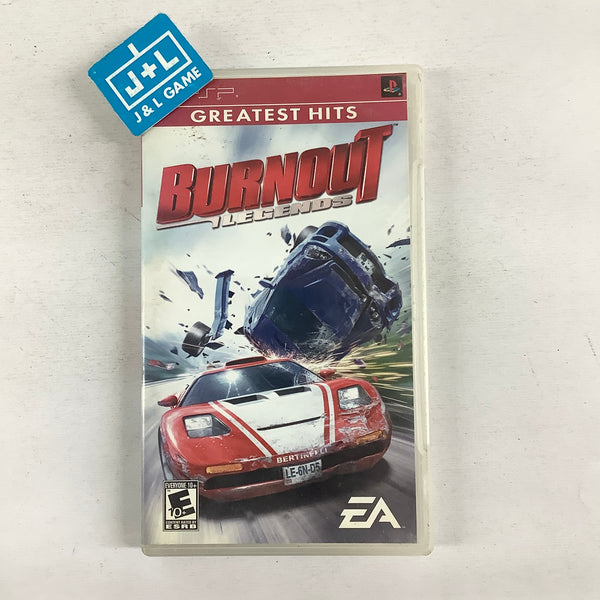 Burnout Legends (Greatest Hits) - PSP [Pre-Owned] | J&L Game