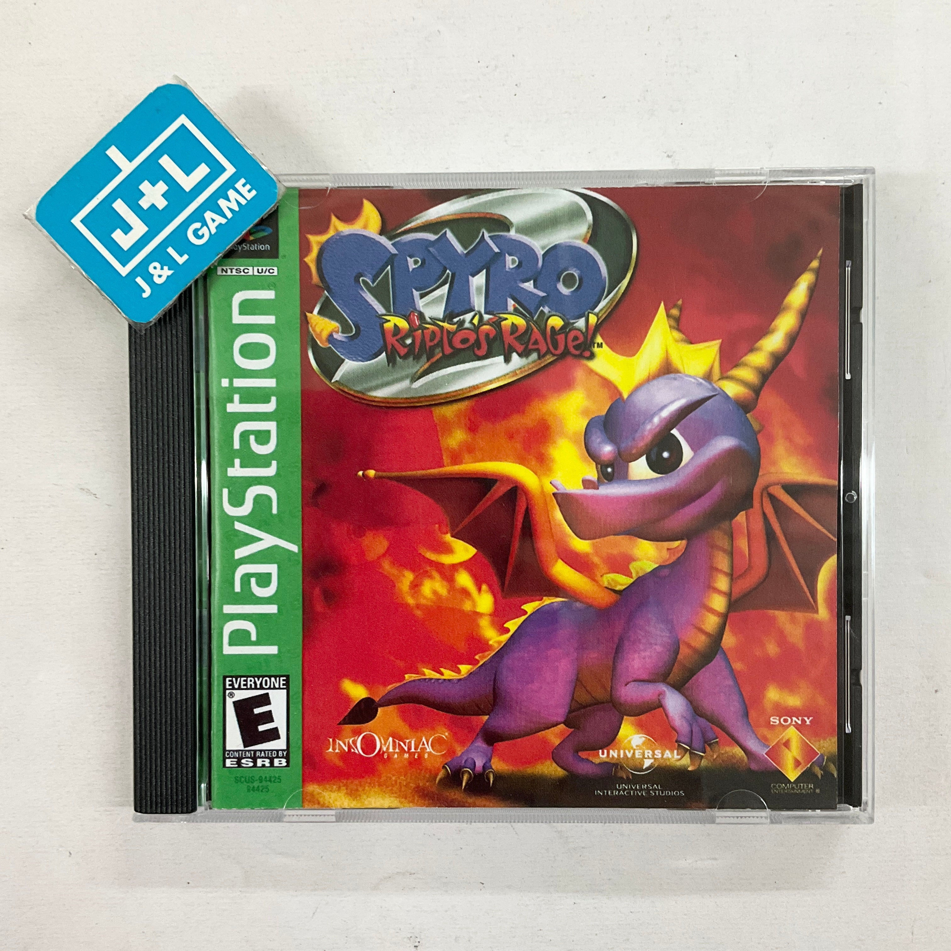 Spyro 2: Ripto's Rage! (Greatest Hits) - (PS1) PlayStation 1 [Pre-Owne ...