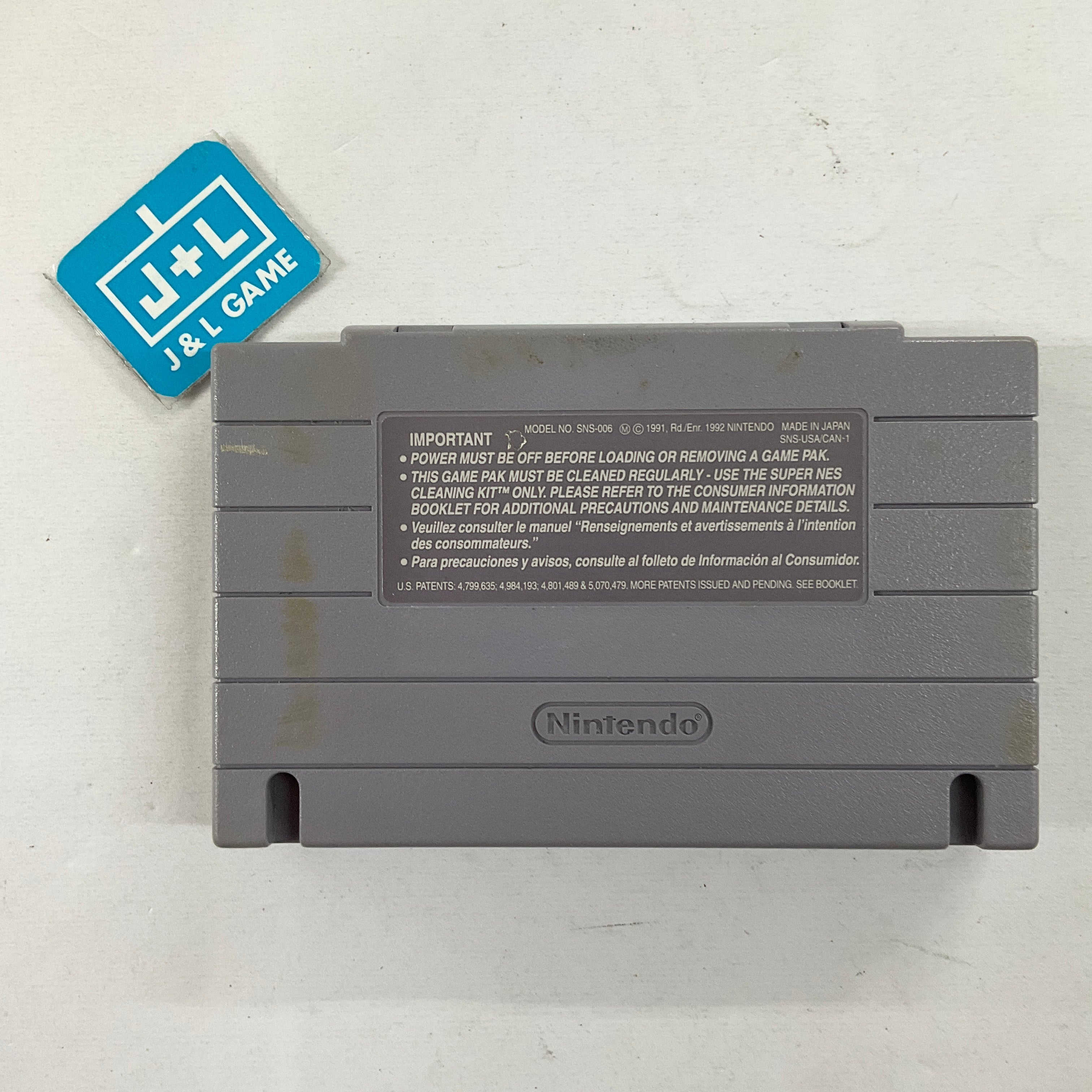 The Addams Family: Pugsley's Scavenger Hunt - (SNES) Super Nintendo [Pre-Owned] Video Games Ocean