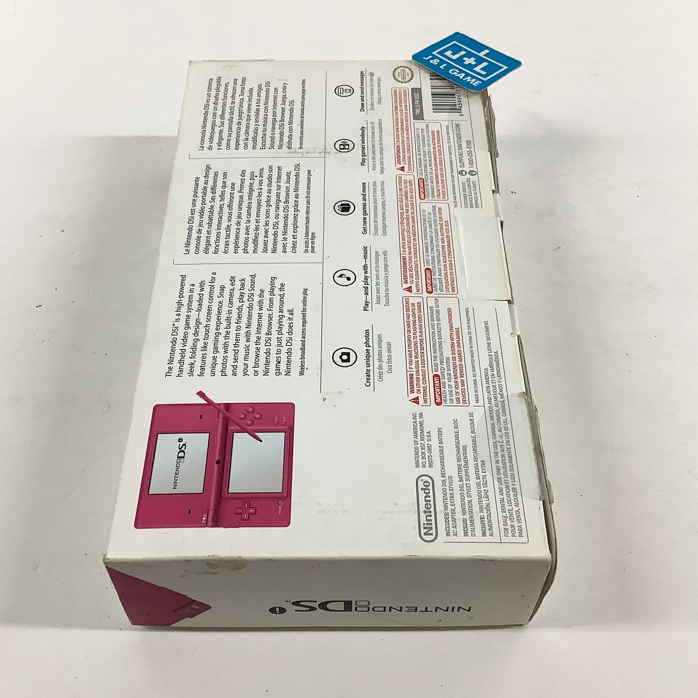Nintendo DSi Console (Pink) - (NDS) Nintendo DS (Pre-Owned) Consoles Nintendo