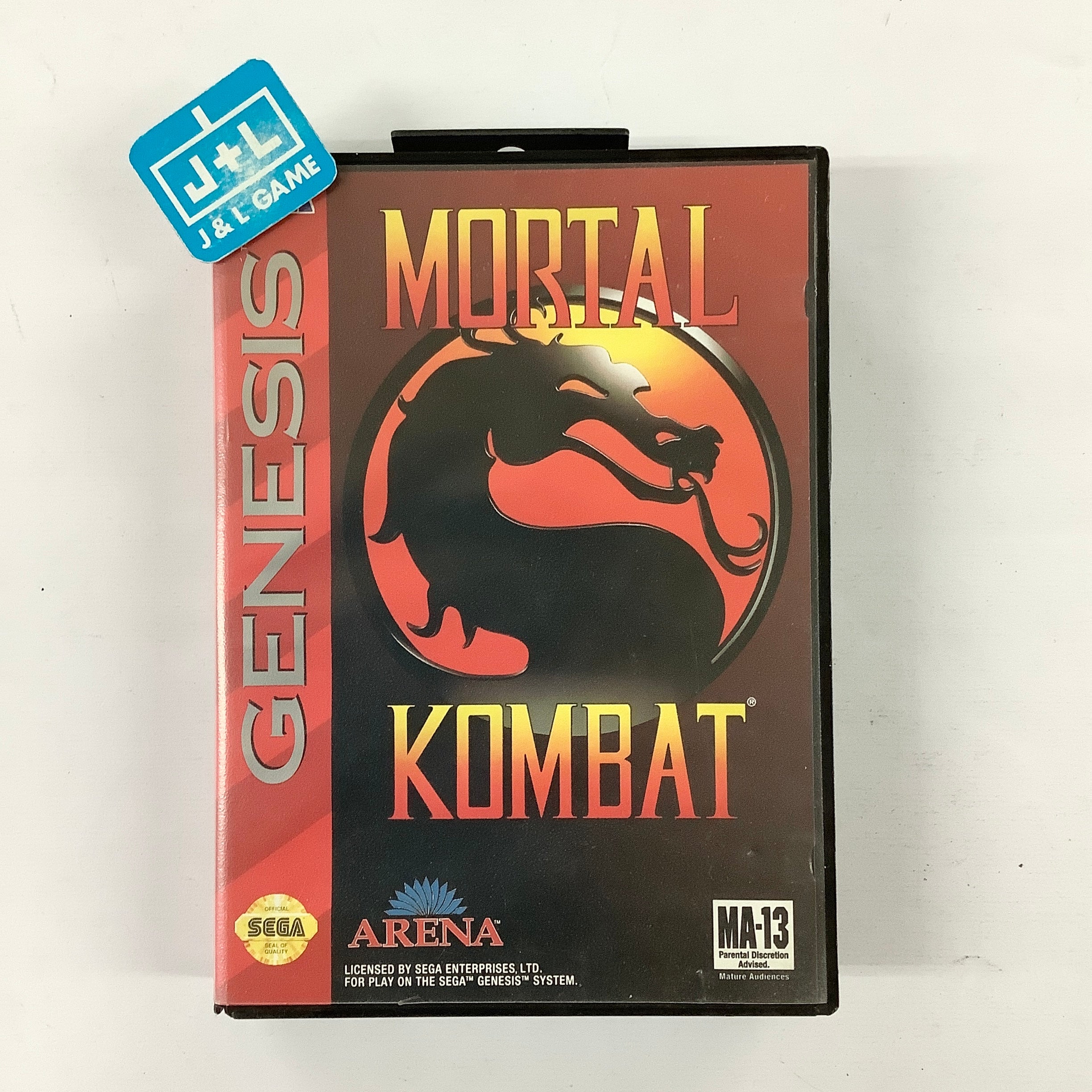 Mortal Kombat - (SG) SEGA Genesis [Pre-Owned] Video Games Arena   