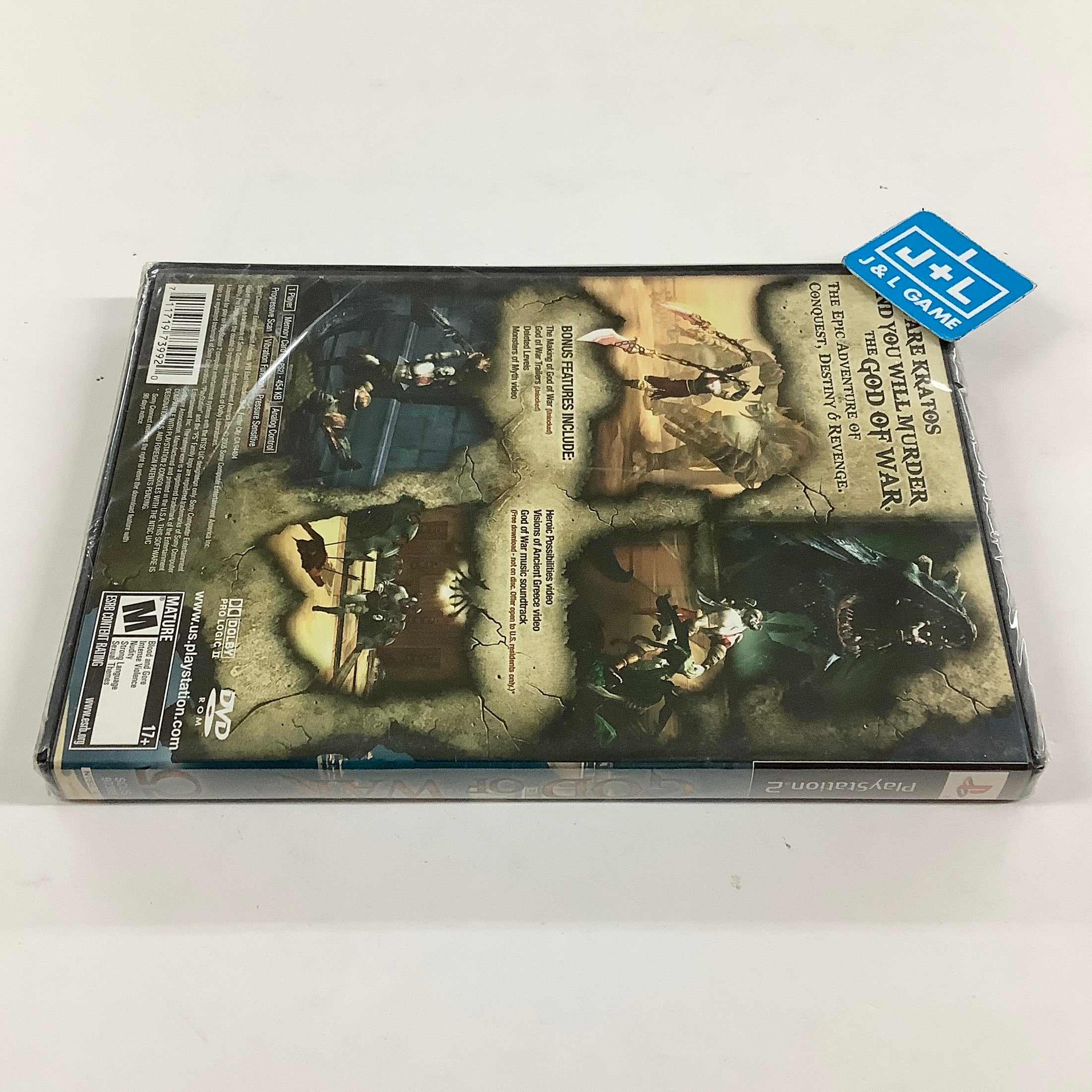 God of War - (PS2) PlayStation 2 Video Games Sony