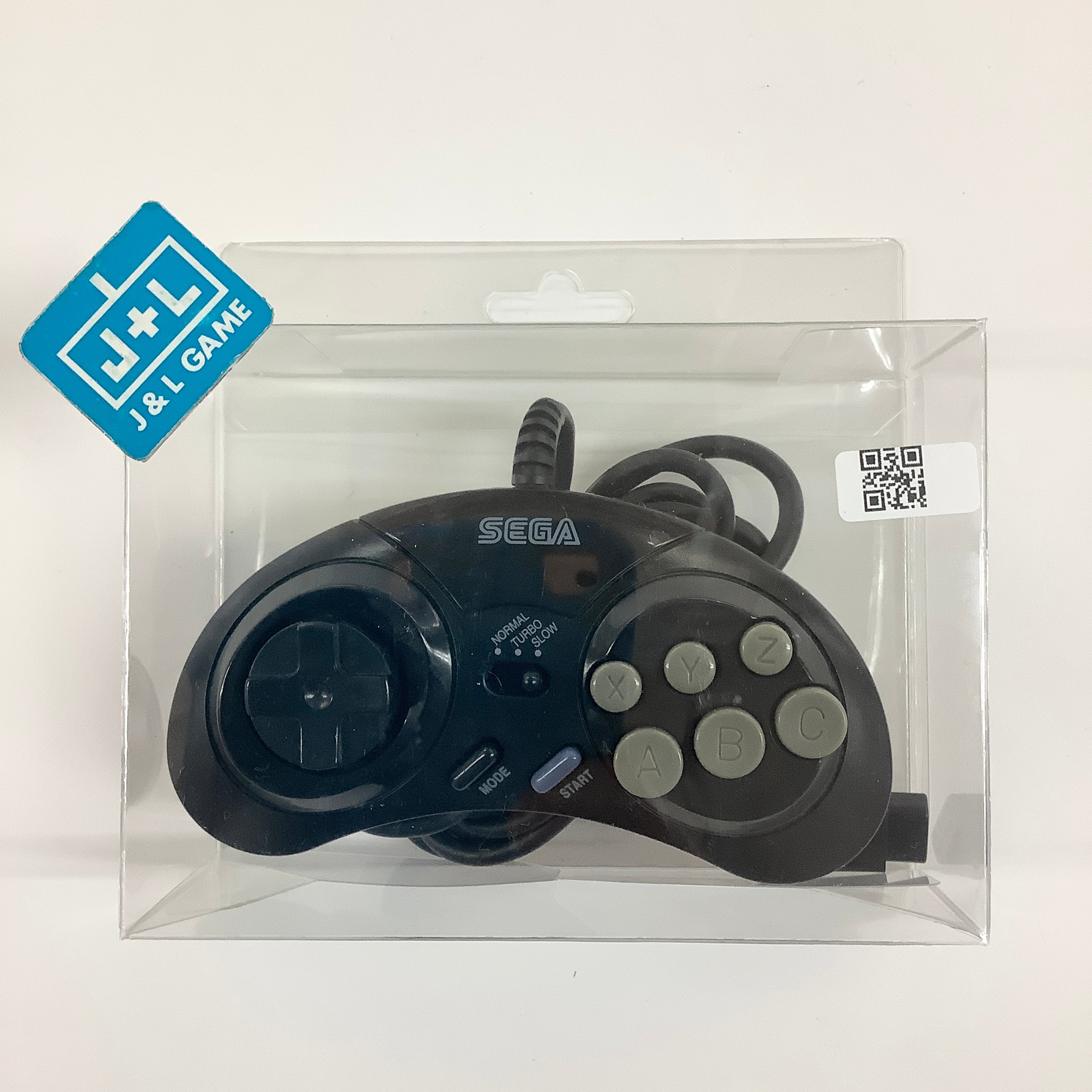 Sega Genesis Controller (Small 6 Buttons With Turbo Button)- (SG) SEGA Genesis [Pre-Owned] Accessories SEGA