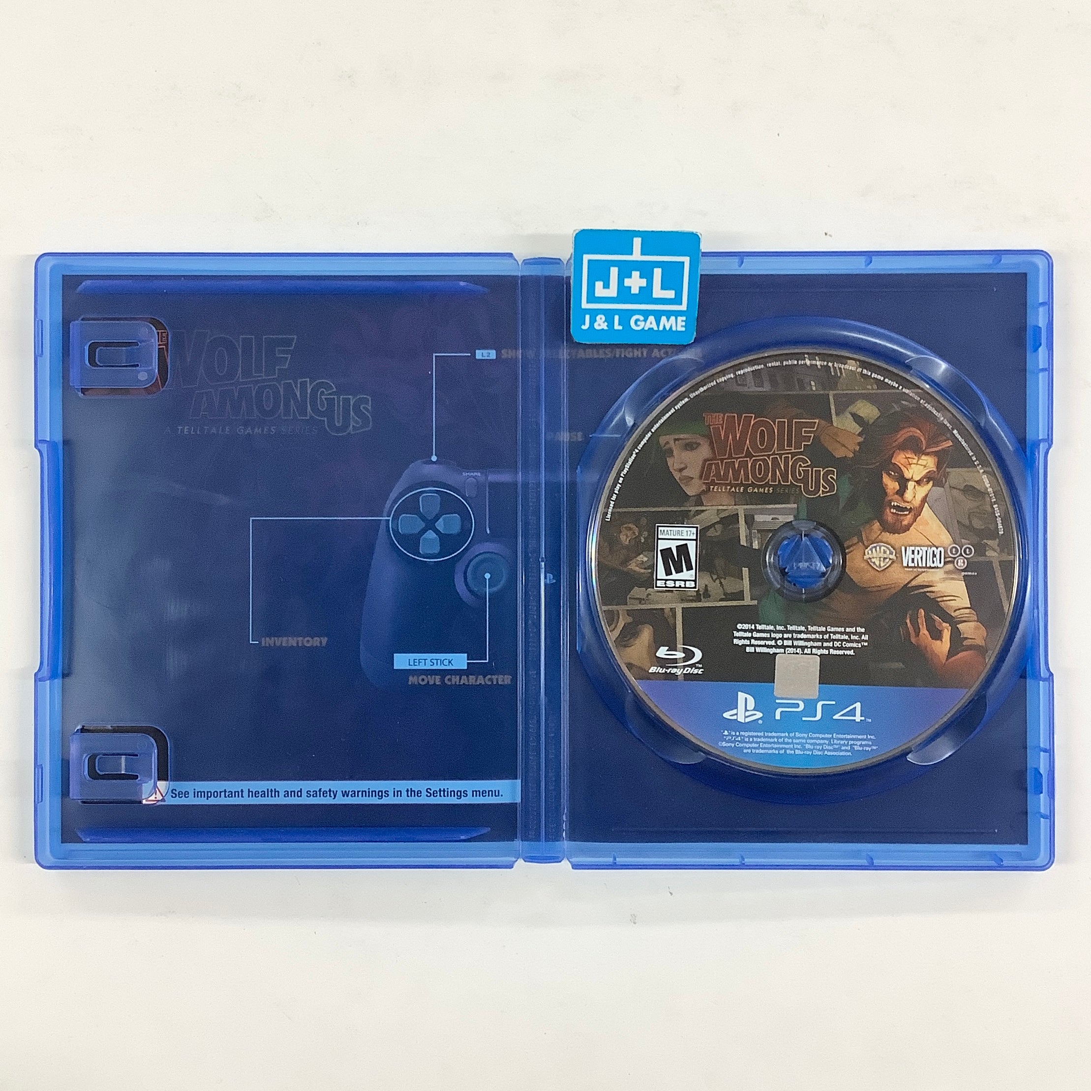 The Wolf Among Us - (PS4) PlayStation 4 [Pre-Owned] Video Games Telltale Games