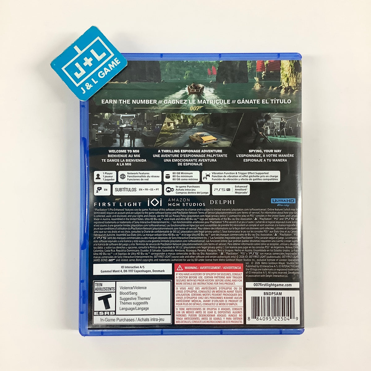 007 First Light - (PS5) PlayStation 5 [Pre-Owned] Video Games IOI