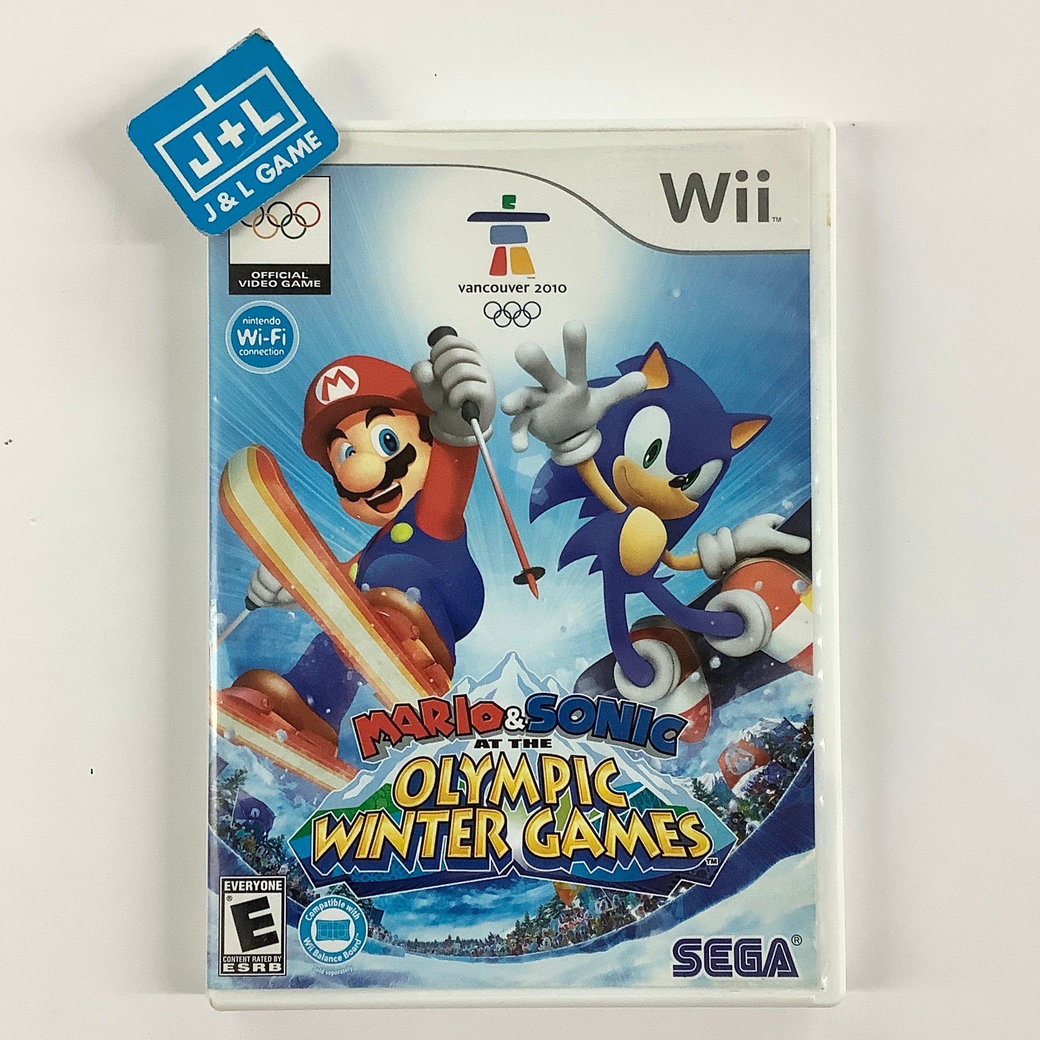 Mario & Sonic at the Olympic Winter Games - Nintendo Wii [Pre-Owned] Video Games Sega