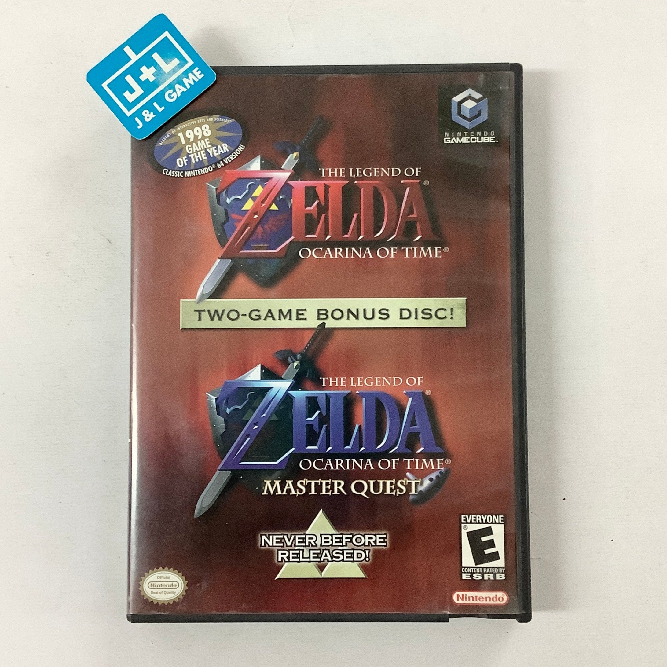 The Legend of Zelda: Ocarina of Time / Master Quest - (GC) GameCube [P