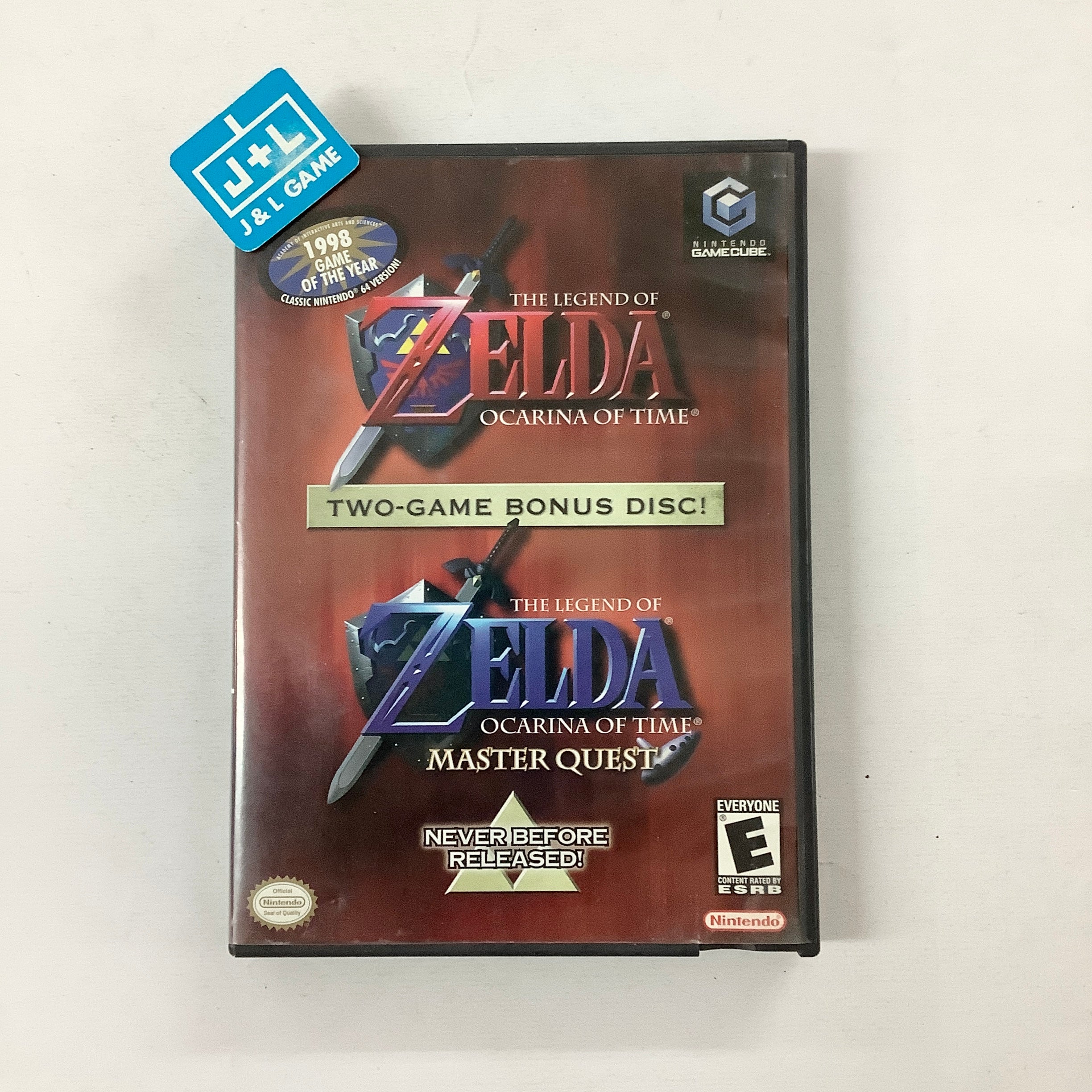 The Legend of Zelda: Ocarina of Time / Master Quest - (GC) GameCube [Pre-Owned] Video Games Nintendo