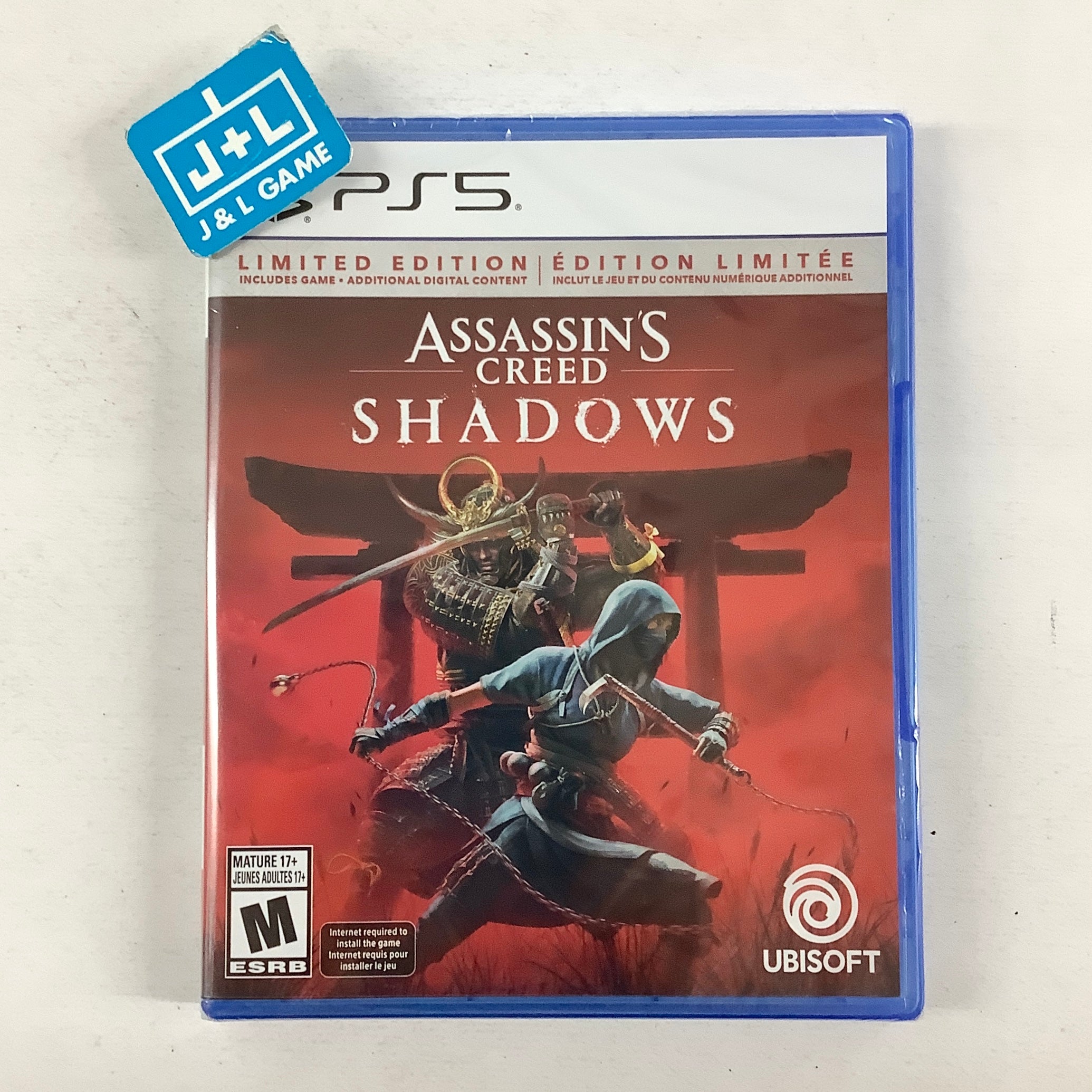 Assassin’s Creed Shadows (Limited Edition) - (PS5) PlayStation 5 Video Games Ubisoft