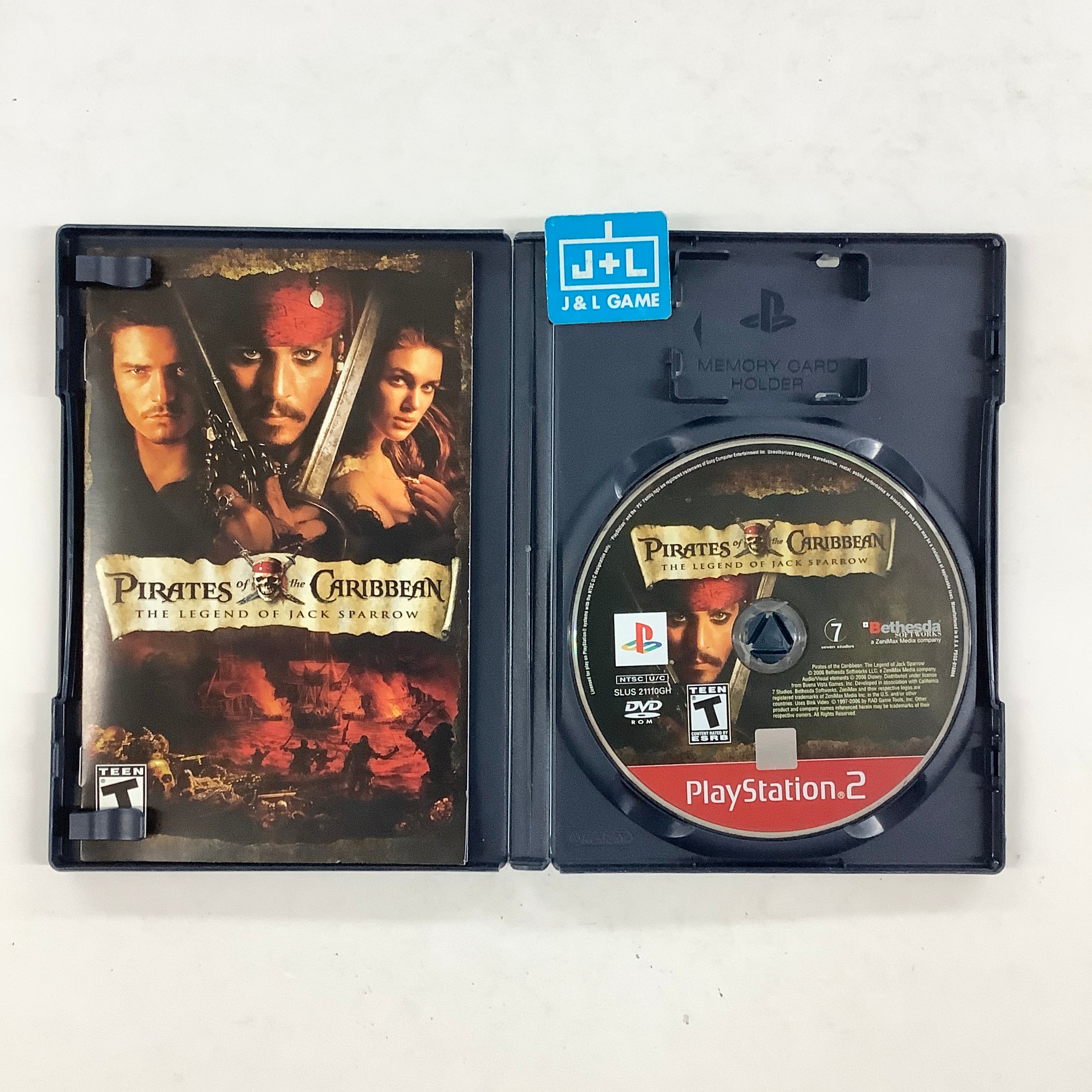 Pirates of the Caribbean: The Legend of Jack Sparrow (Greatest Hits) - (PS2) PlayStation 2 [Pre-Owned] Video Games Bethesda Softworks