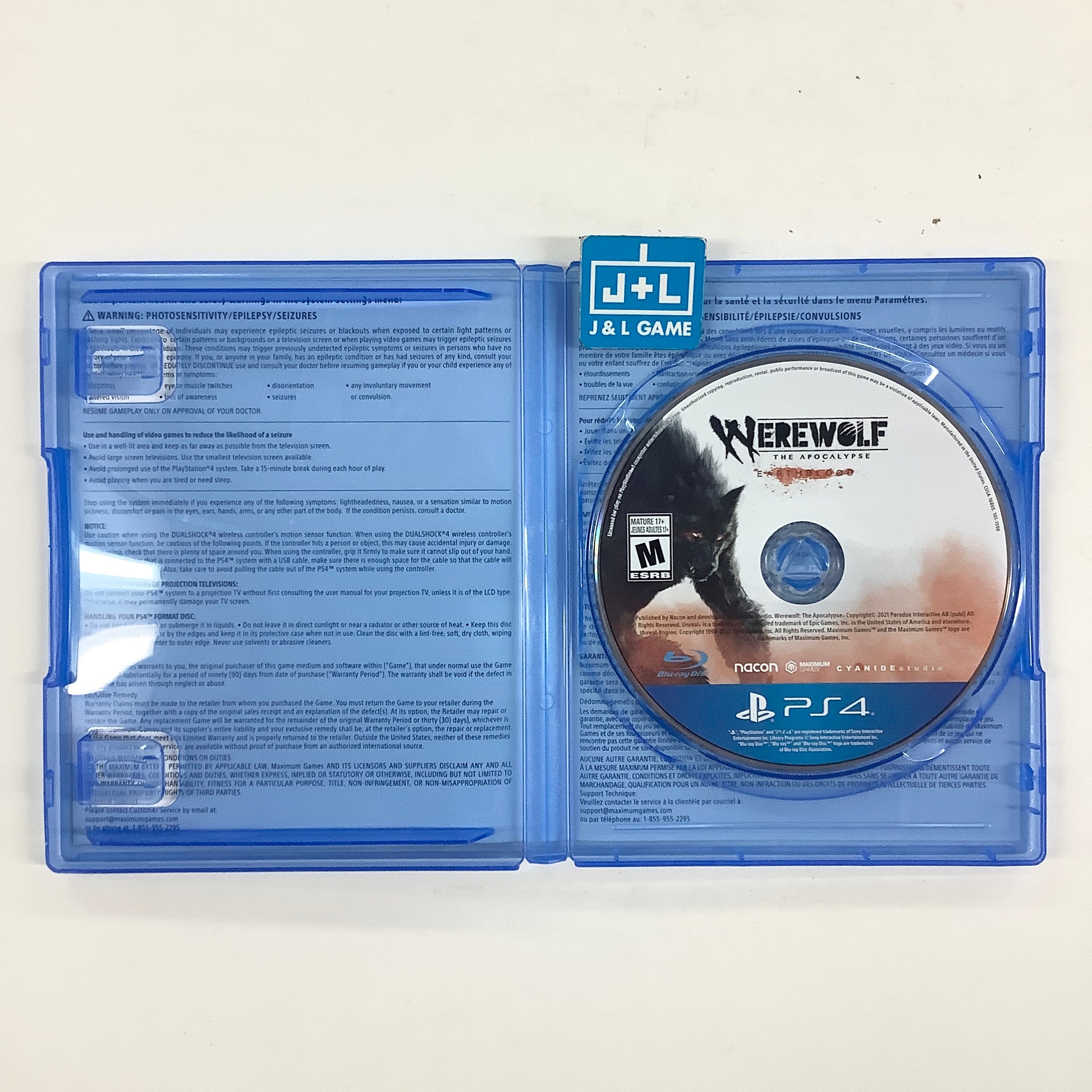 Werewolf: The Apocalypse - Earthblood - (PS4) PlayStation 4 [UNBOXING] Video Games Maximum Games