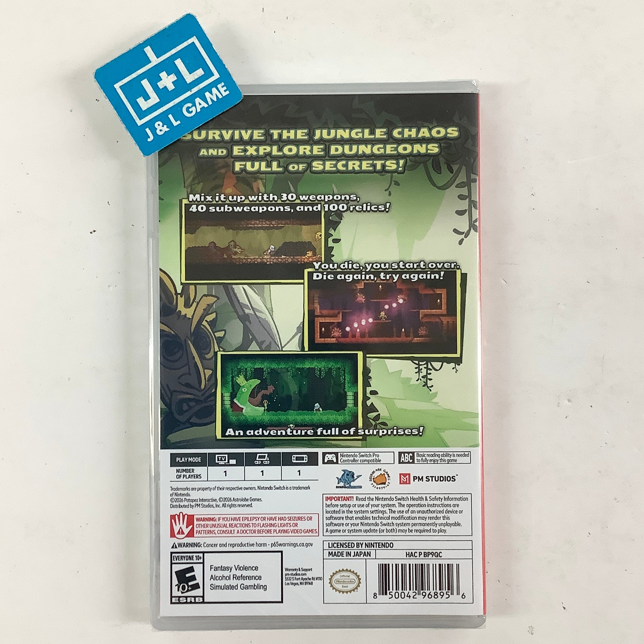 Dunjungle - (NSW) Nintendo Switch Video Games PM Studios