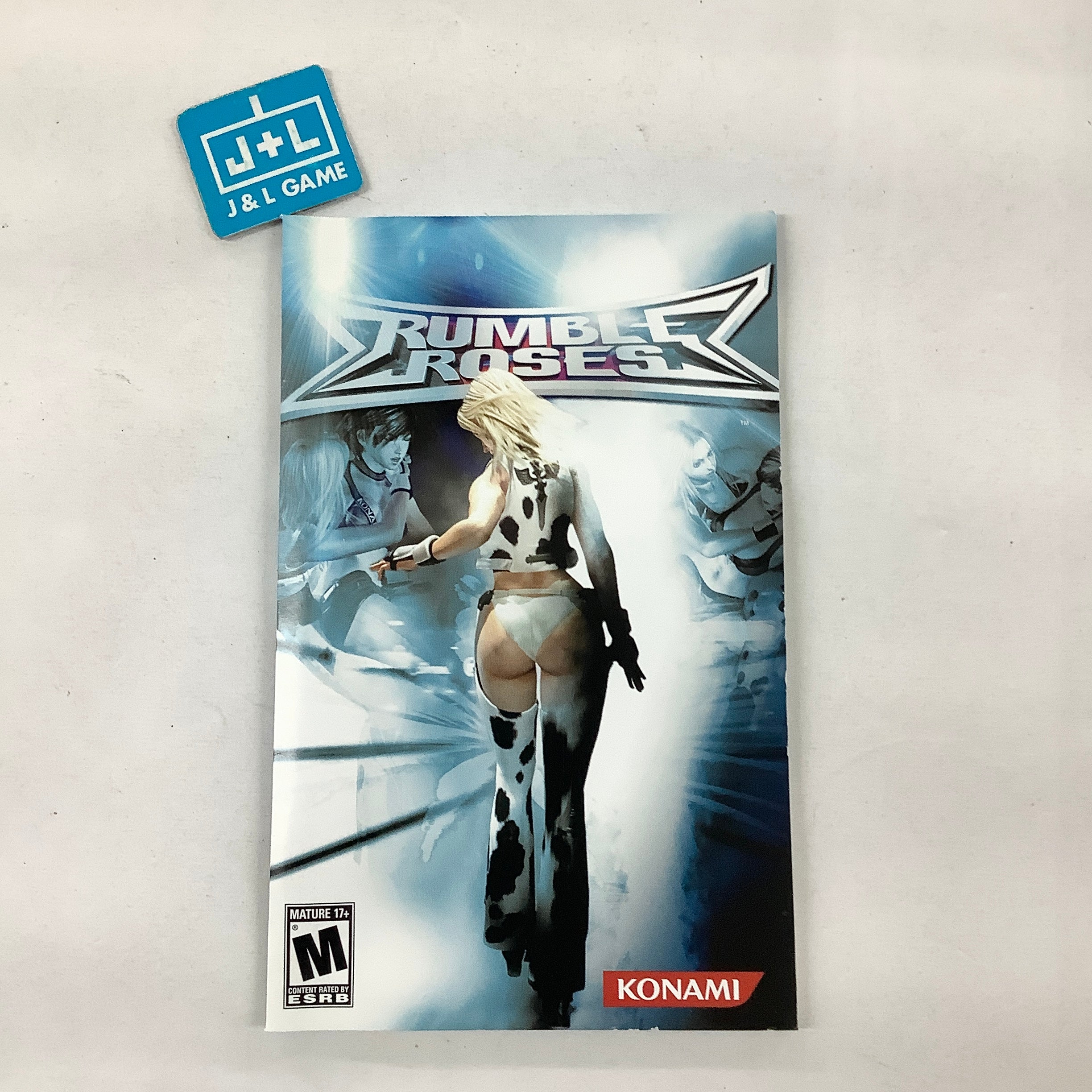 PS2販促ポスター RUMBLEROSES PlayStation2 プレステ2 SONY PS2 Japan Rumble Roses from Japan PlayStation 2 NTSC-J