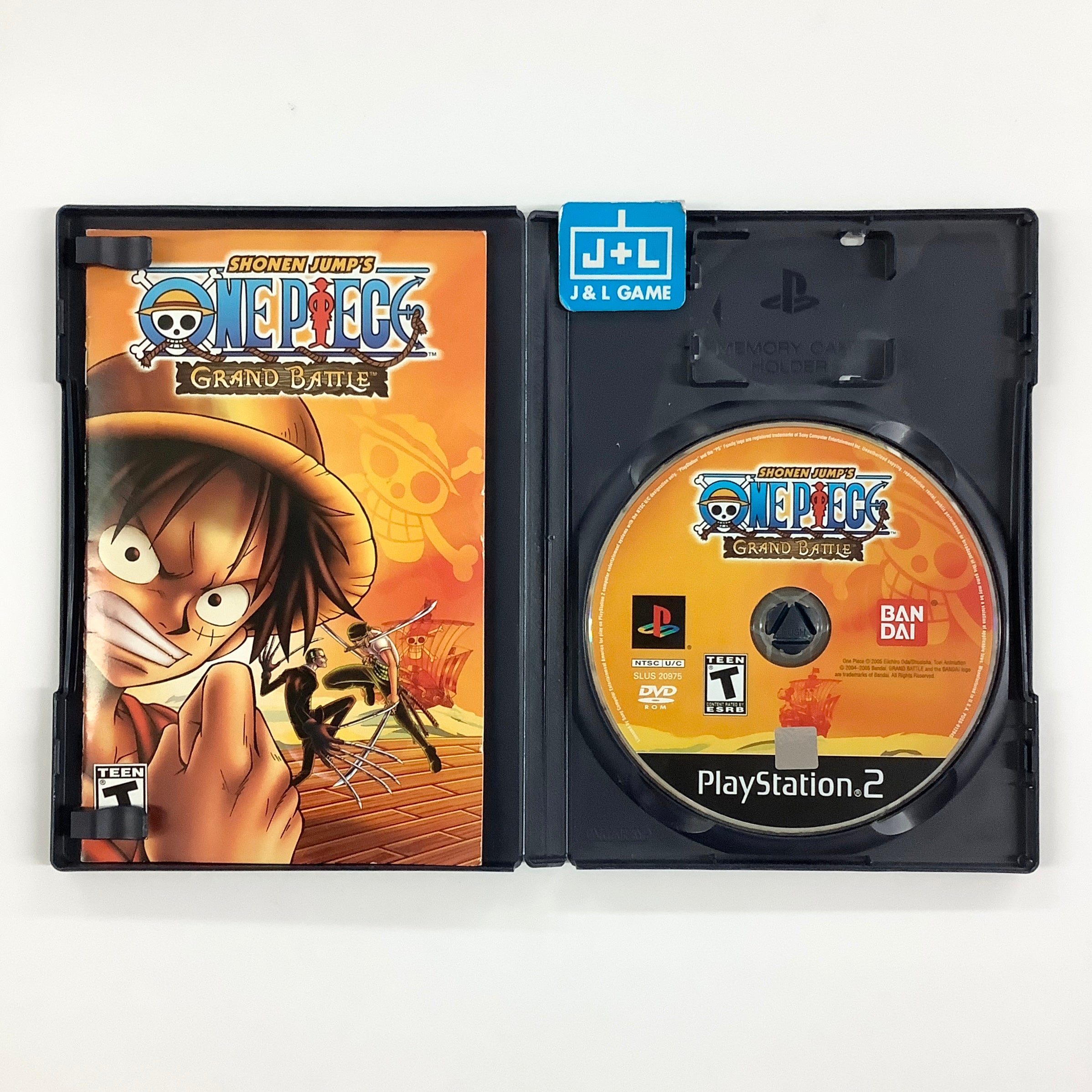 One Piece Grand Battle - (PS2) PlayStation 2 [Pre-Owned] Video Games Bandai Interactive