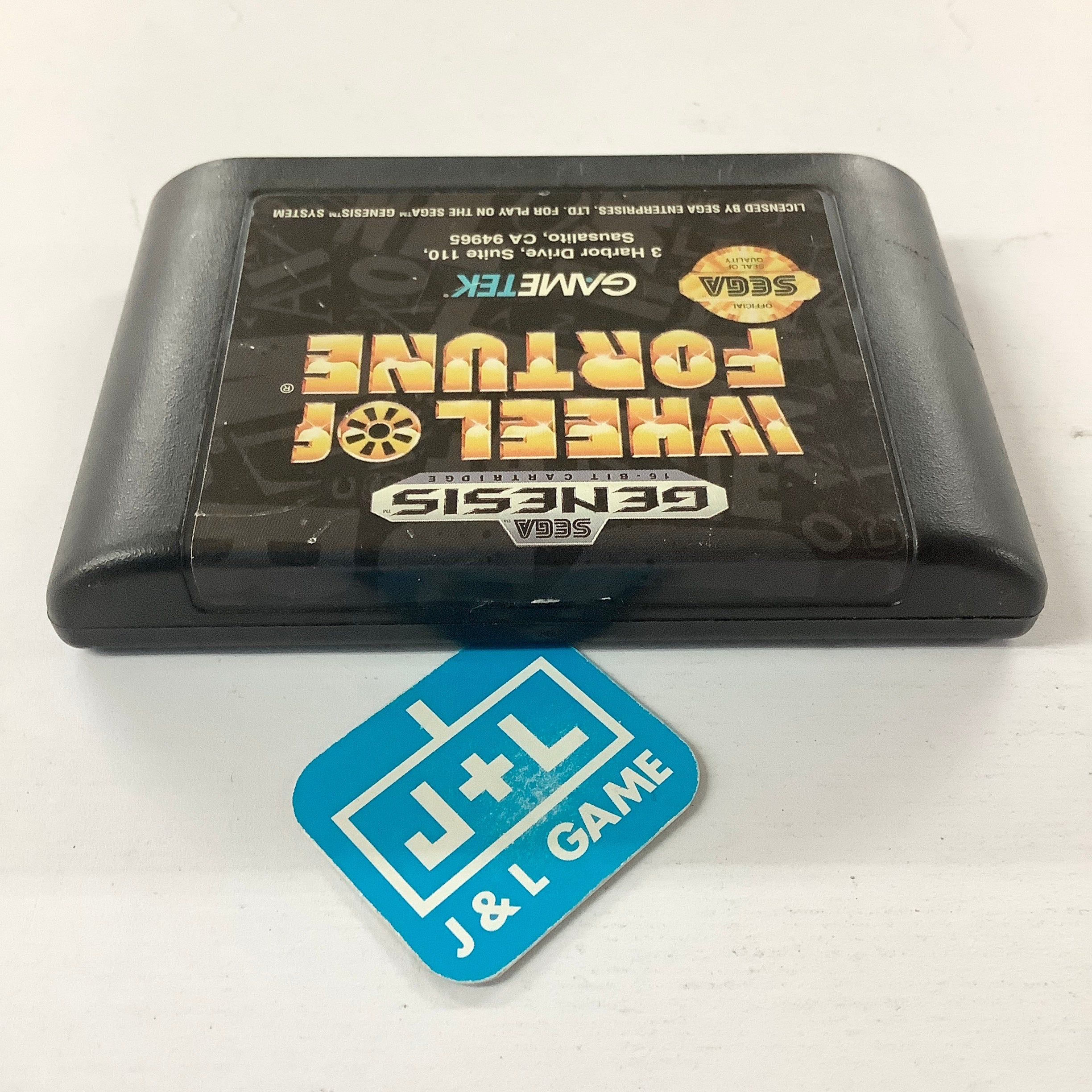 Wheel of Fortune - (SG) SEGA Genesis [Pre-Owned] Video Games GameTek   