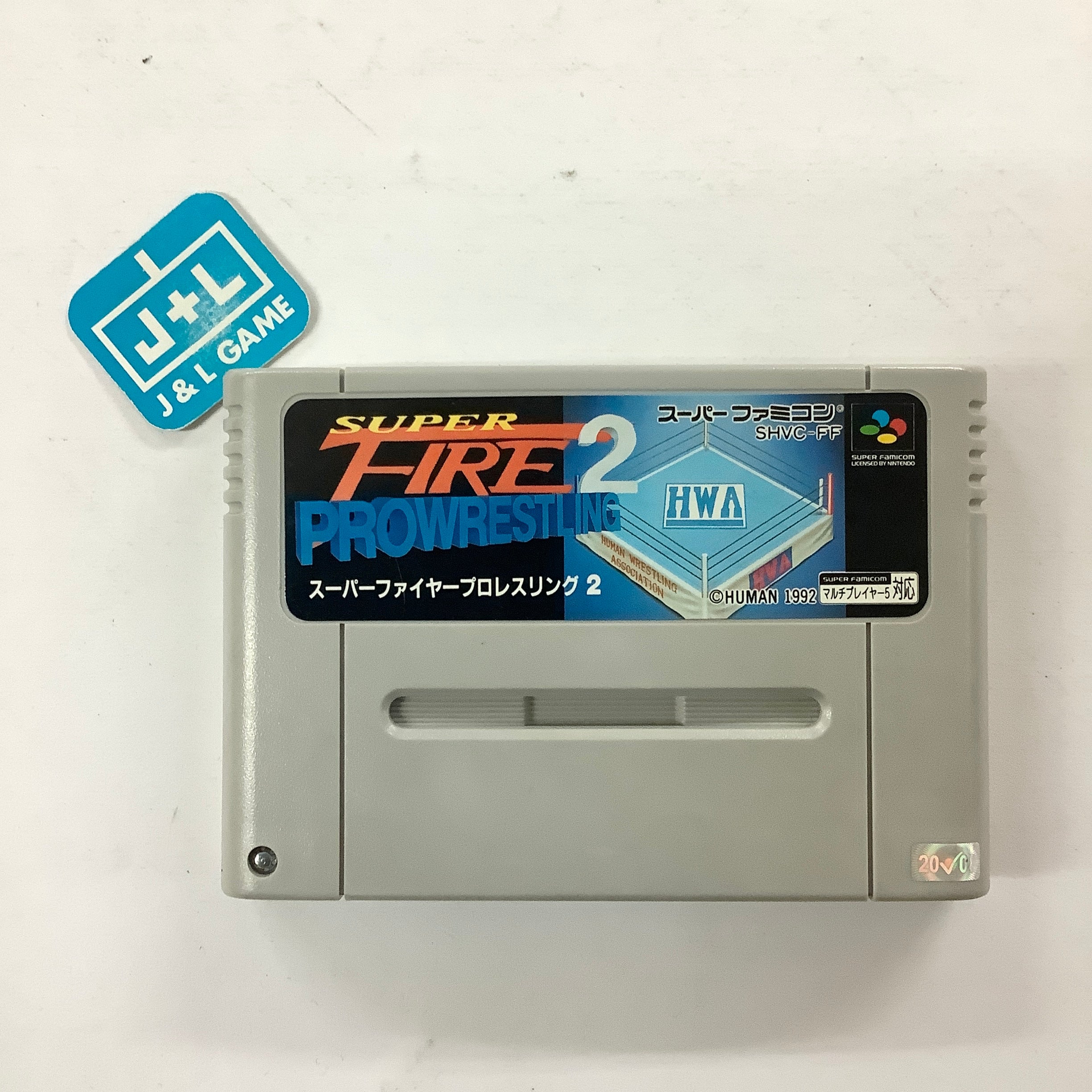 Super Fire ProWrestling 2 - (SFC) Super Famicom [Pre-Owned] (Japanese Import) Video Games Human Entertainment   