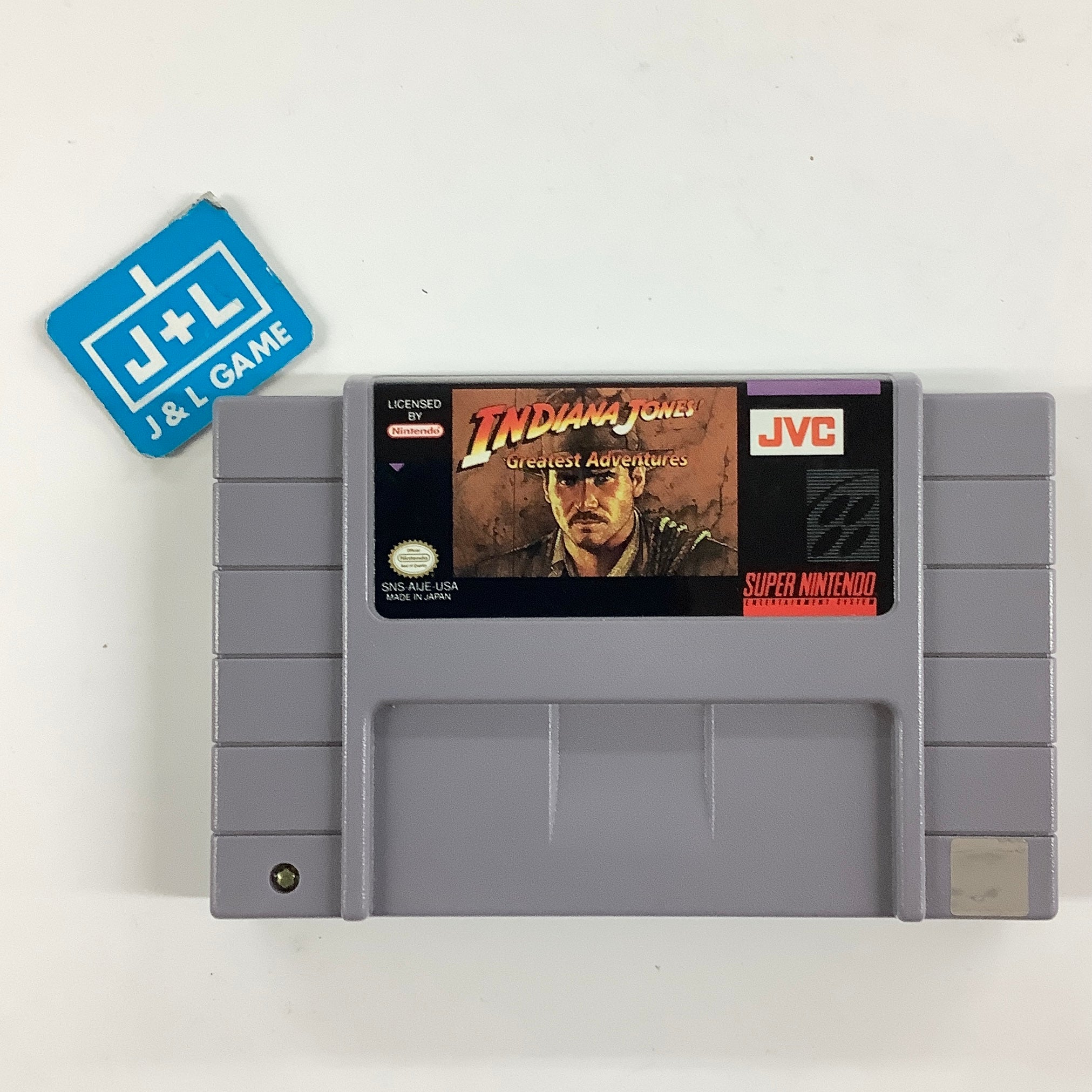 Indiana Jones' Greatest Adventures - (SNES) Super Nintendo [Pre-Owned] Video Games THQ