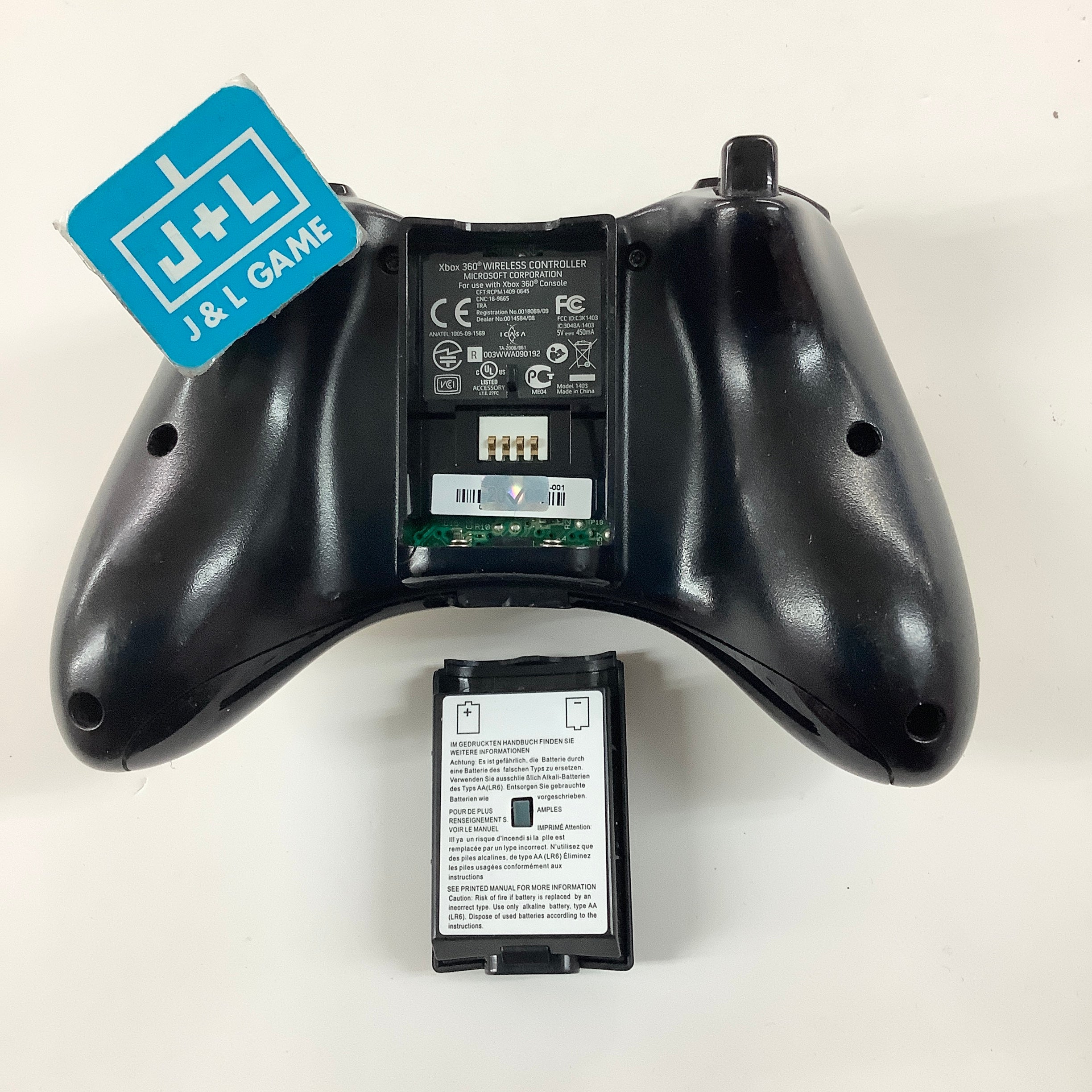 Microsoft Xbox 360 Chrome Series Wireless Controller (Gold) - Xbox 360 [Pre-Owned]