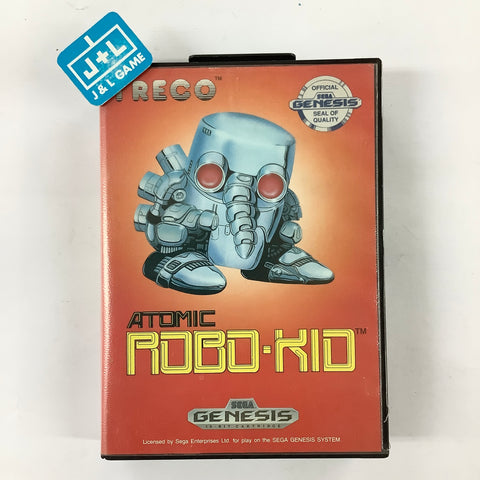 Atomic Robo-Kid - (SG) SEGA Genesis [Pre-Owned] Video Games Treco   