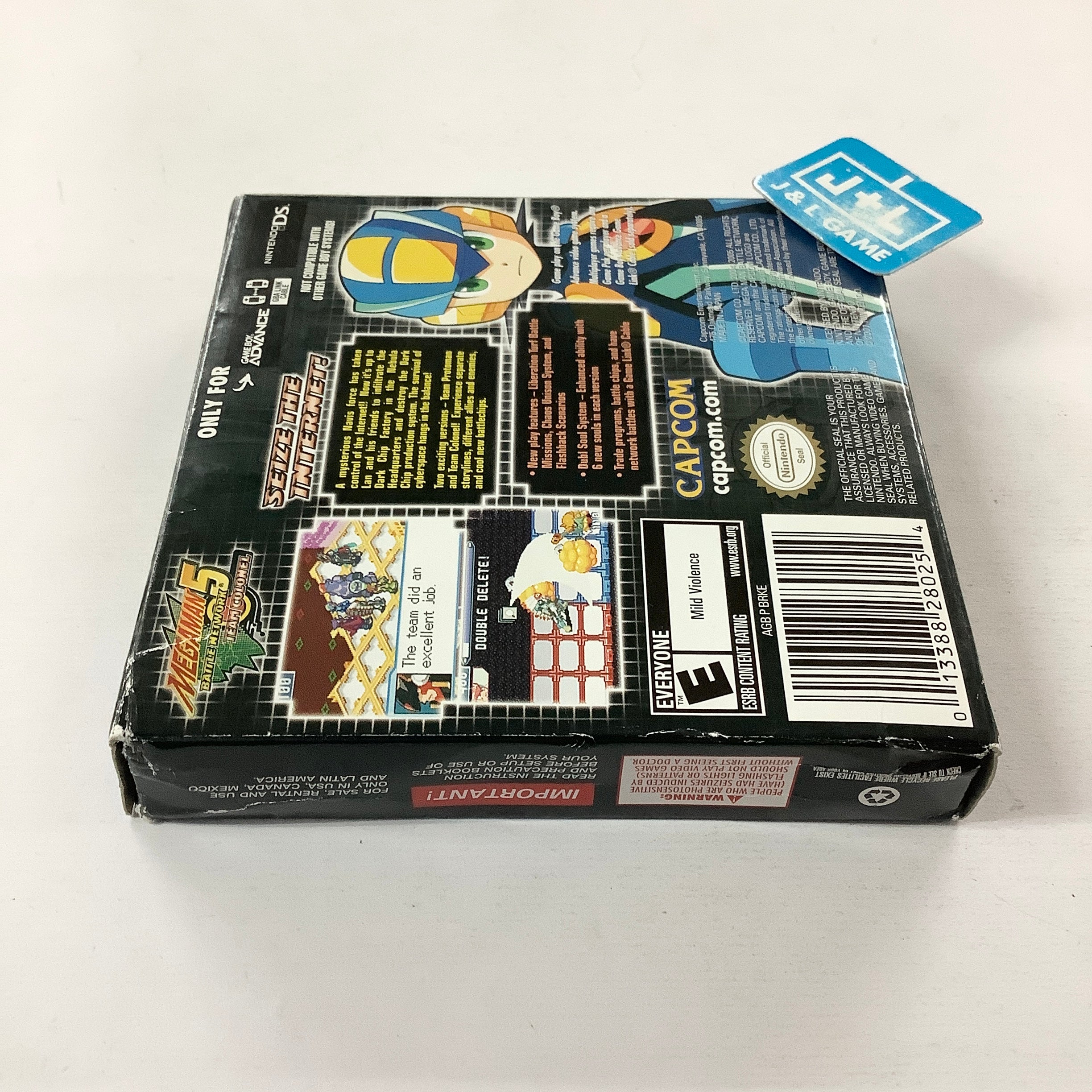 Mega Man Battle Network 5: Team Colonel - (GBA) Game Boy Advance [Pre-Owned] Video Games Capcom   
