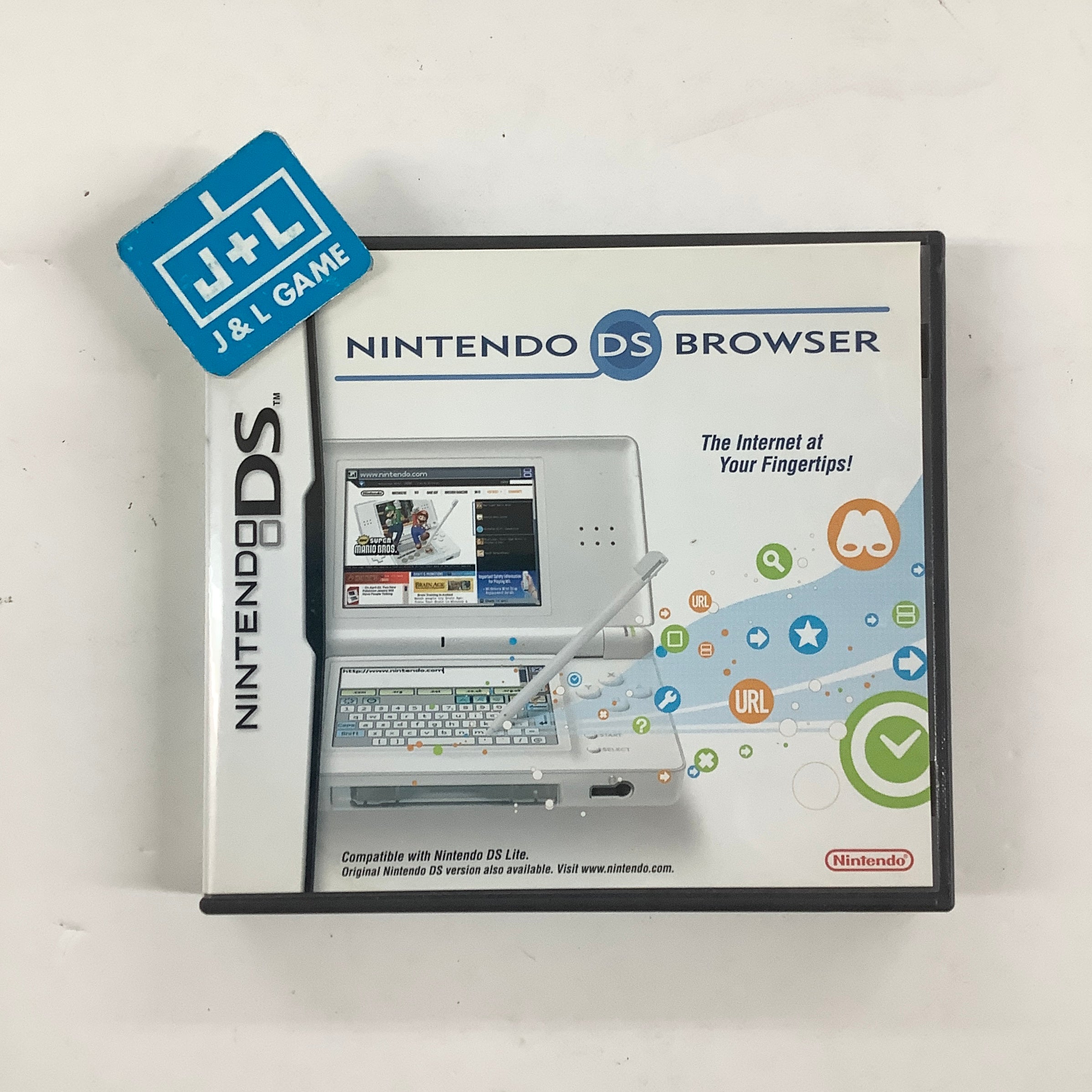 Nintendo DS Web Browser (DS Lite) - (NDS) Nintendo DS [Pre-Owned] Video Games Nintendo