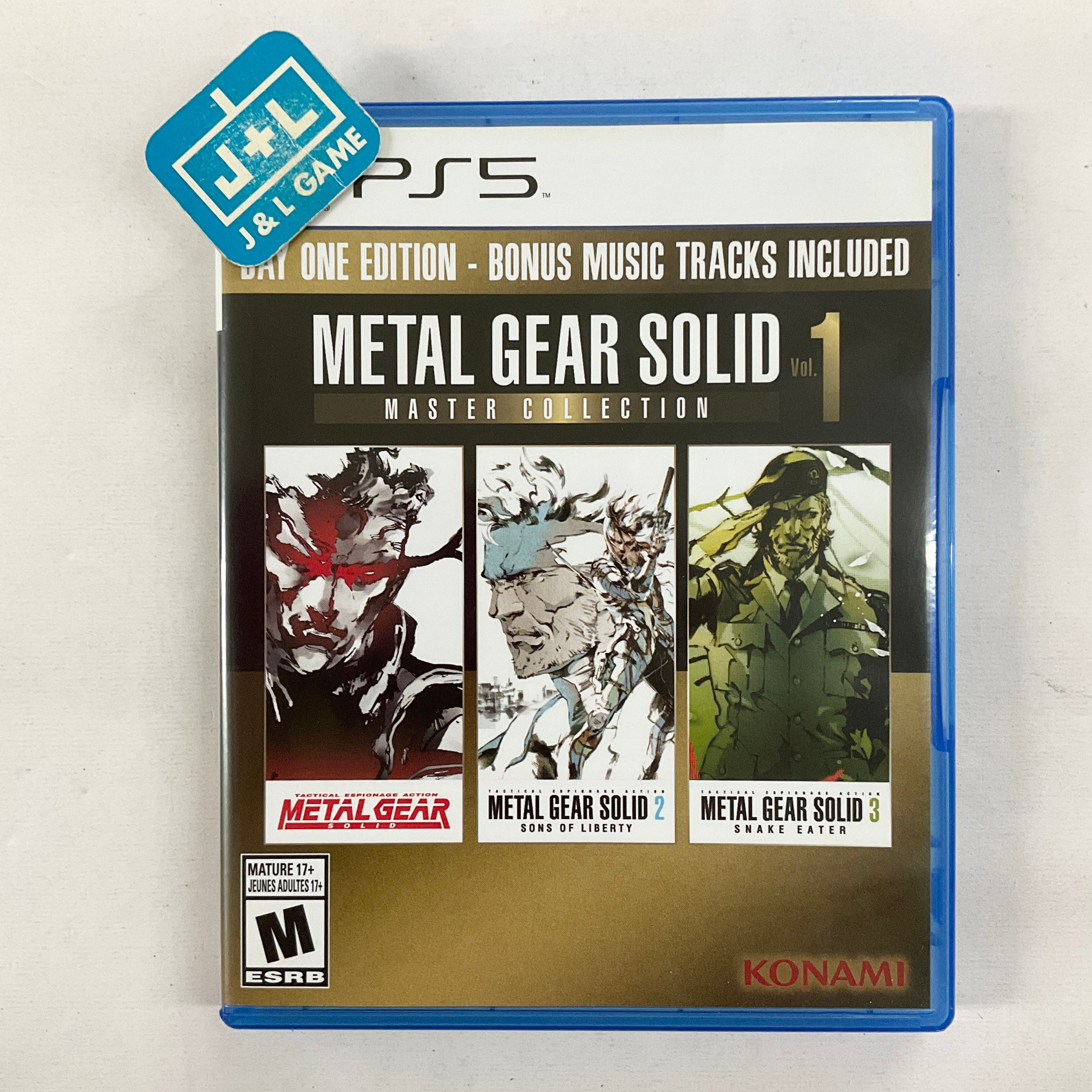 Metal Gear Solid: Master Collection Vol.1 - (PS5) PlayStation 5 [Pre-Owned] Video Games Konami   