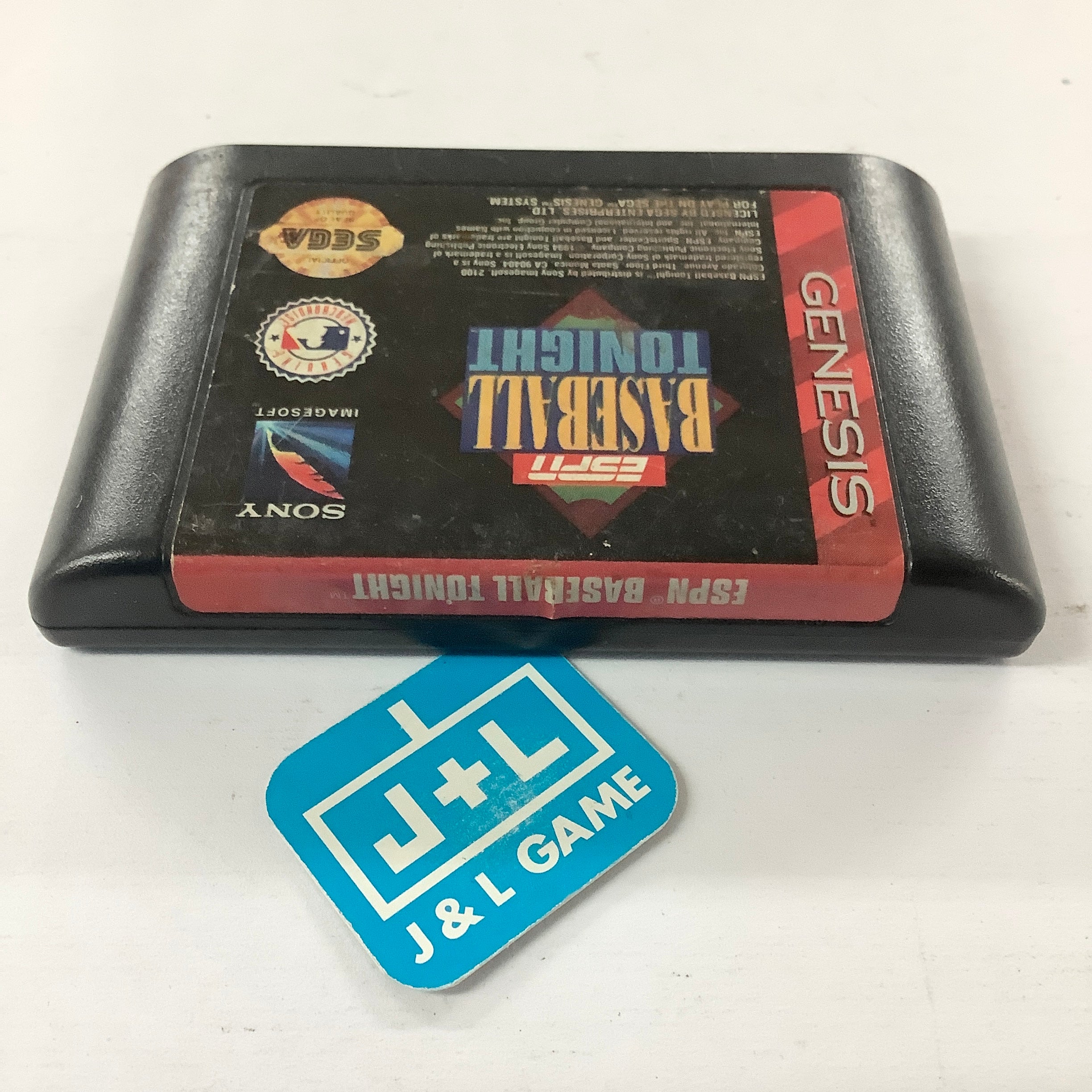 ESPN Baseball Tonight - (SG) SEGA Genesis [Pre-Owned] Video Games Sony Imagesoft   