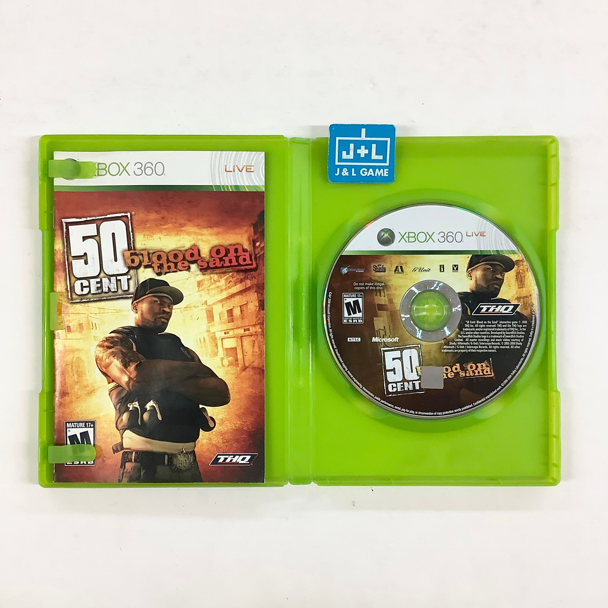50 Cent: Blood on the Sand - Xbox 360 [Pre-Owned] Video Games THQ