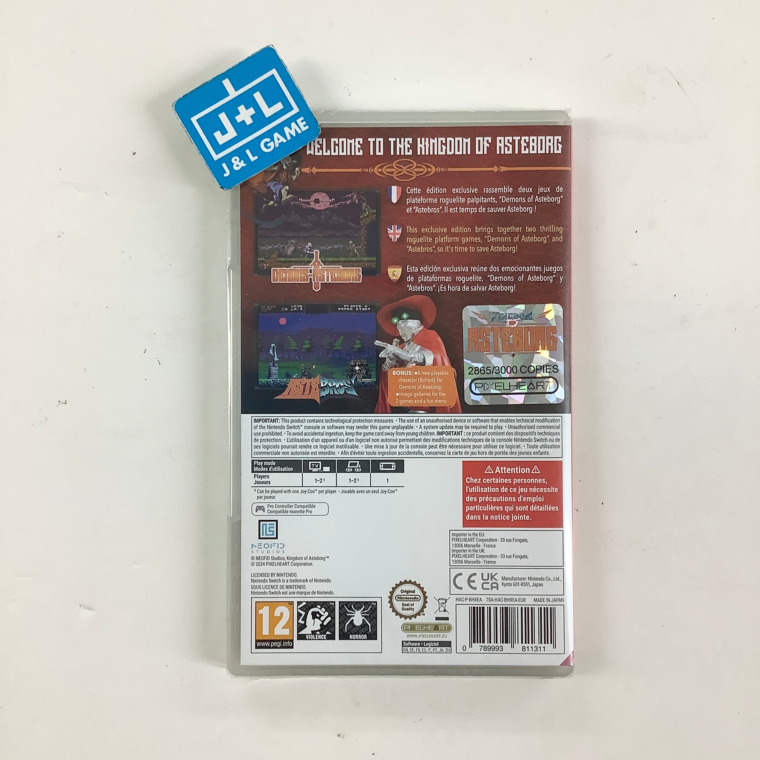 Kingdom of Asteborg - (NSW) Nintendo Switch (European Import)
